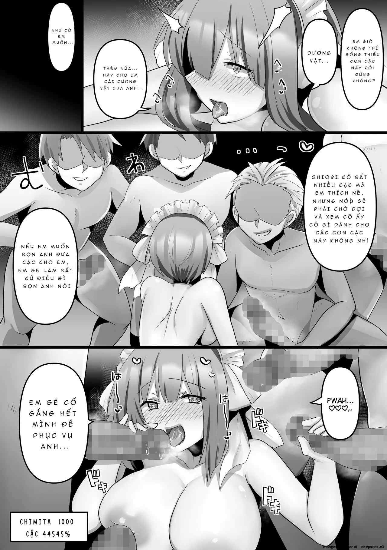 HentaiVN.net - Ảnh 54 - Bị NTR bởi AI - Oneshot