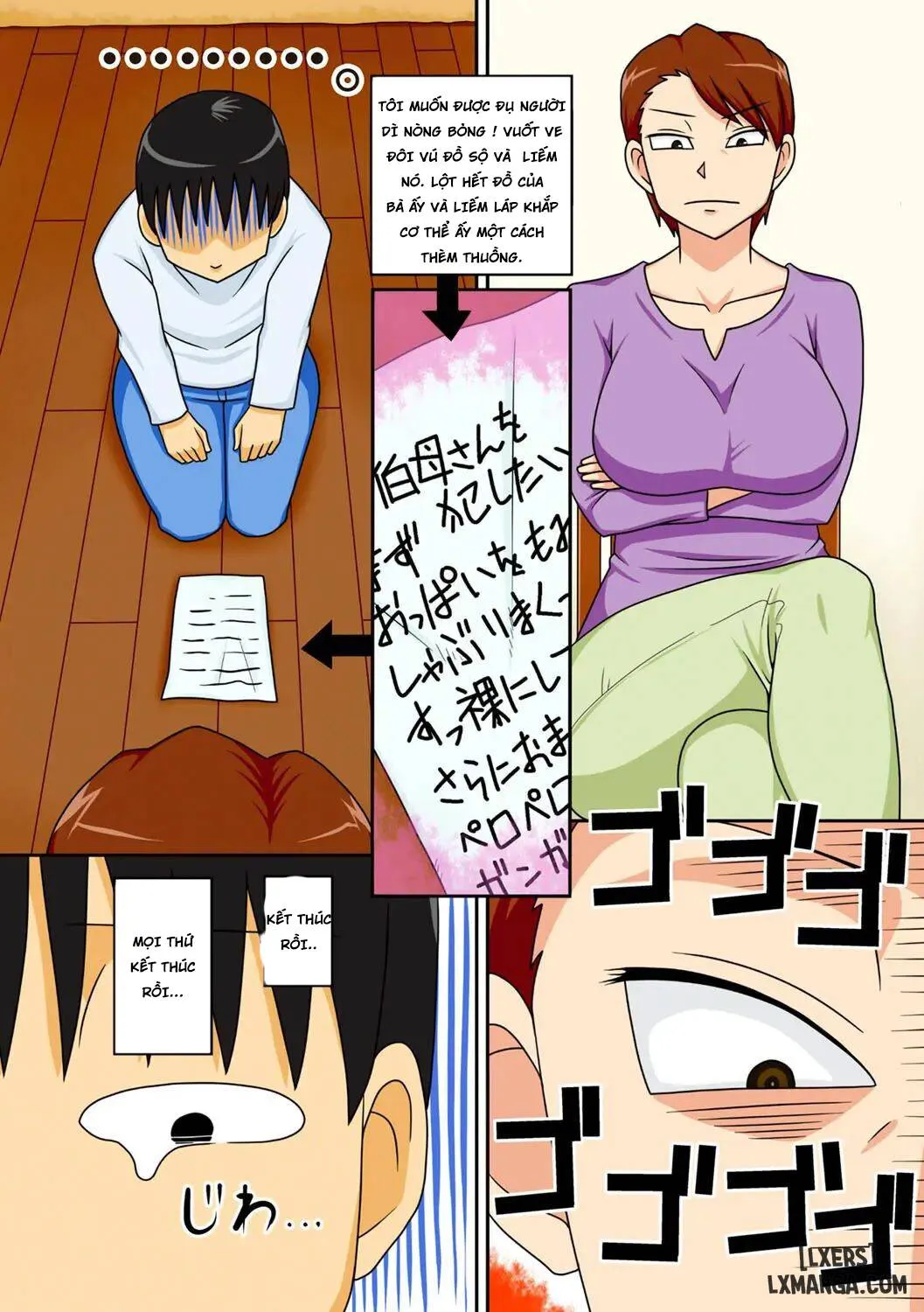 HentaiVN.net - Ảnh 10 - Boku-ra ga Yaritai obasan - Chapter 1