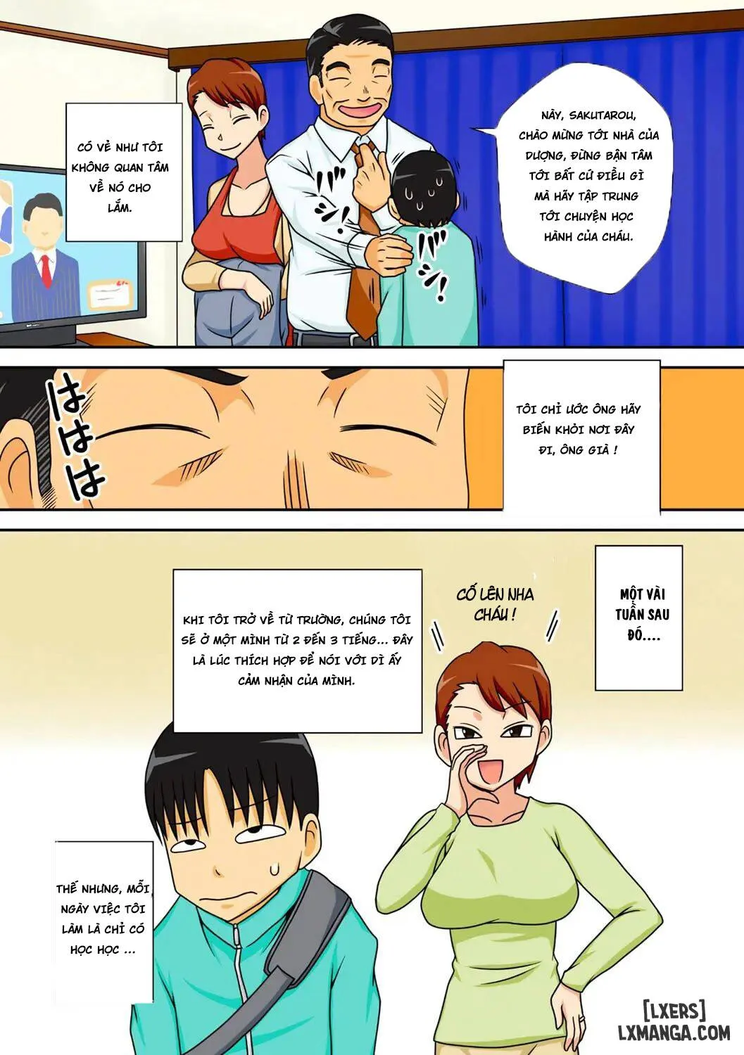HentaiVN.net - Ảnh 6 - Boku-ra ga Yaritai obasan - Chapter 1