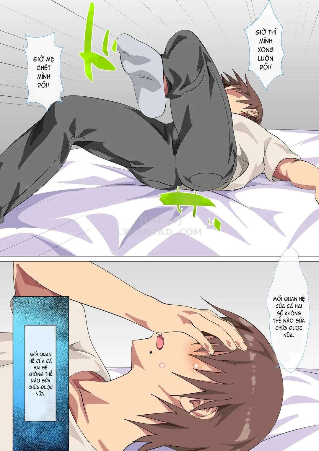 HentaiVN.net - Ảnh 20 - Musuko Ni Nando Mo Kudokarete Konmake Shita Haha - Chap 1