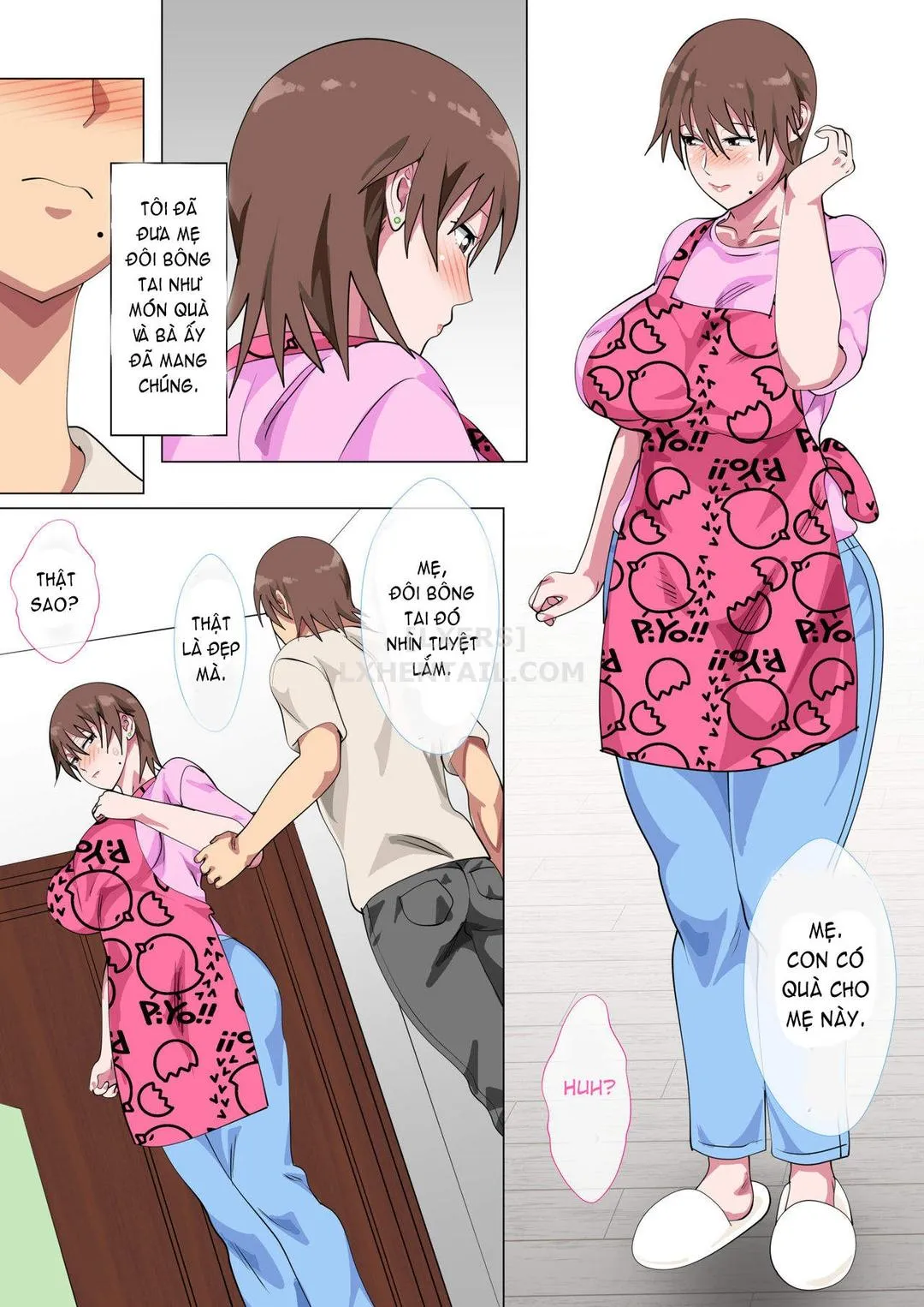 HentaiVN.net - Ảnh 25 - Musuko Ni Nando Mo Kudokarete Konmake Shita Haha - Chap 1