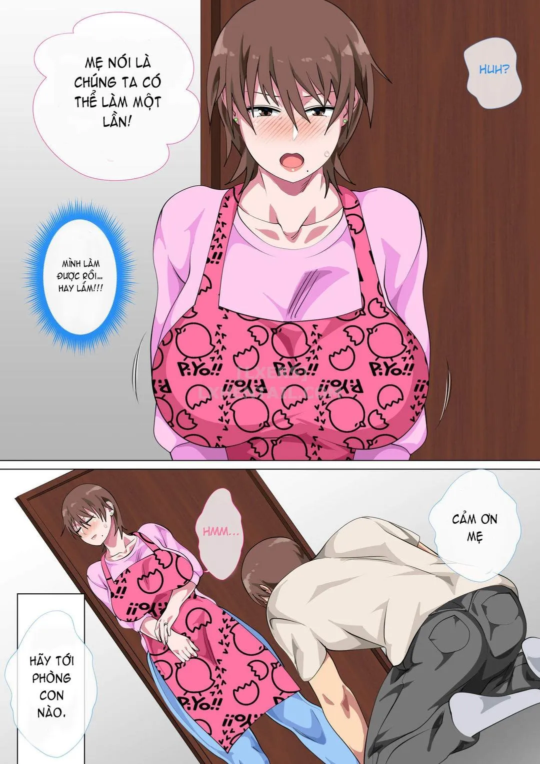 HentaiVN.net - Ảnh 28 - Musuko Ni Nando Mo Kudokarete Konmake Shita Haha - Chap 1