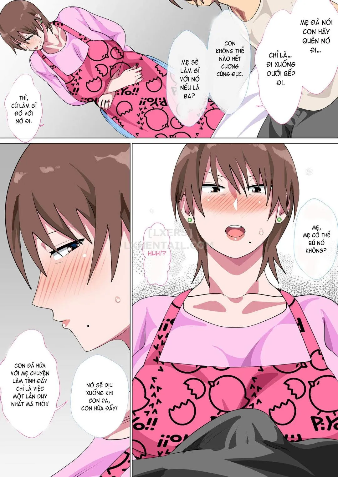 HentaiVN.net - Ảnh 25 - Musuko Ni Nando Mo Kudokarete Konmake Shita Haha - Chap 2