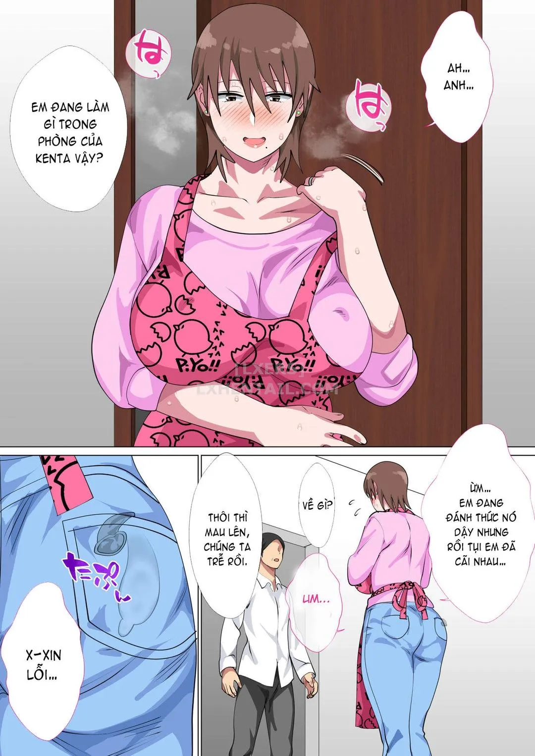 HentaiVN.net - Ảnh 12 - Musuko Ni Nando Mo Kudokarete Konmake Shita Haha - Chap 3