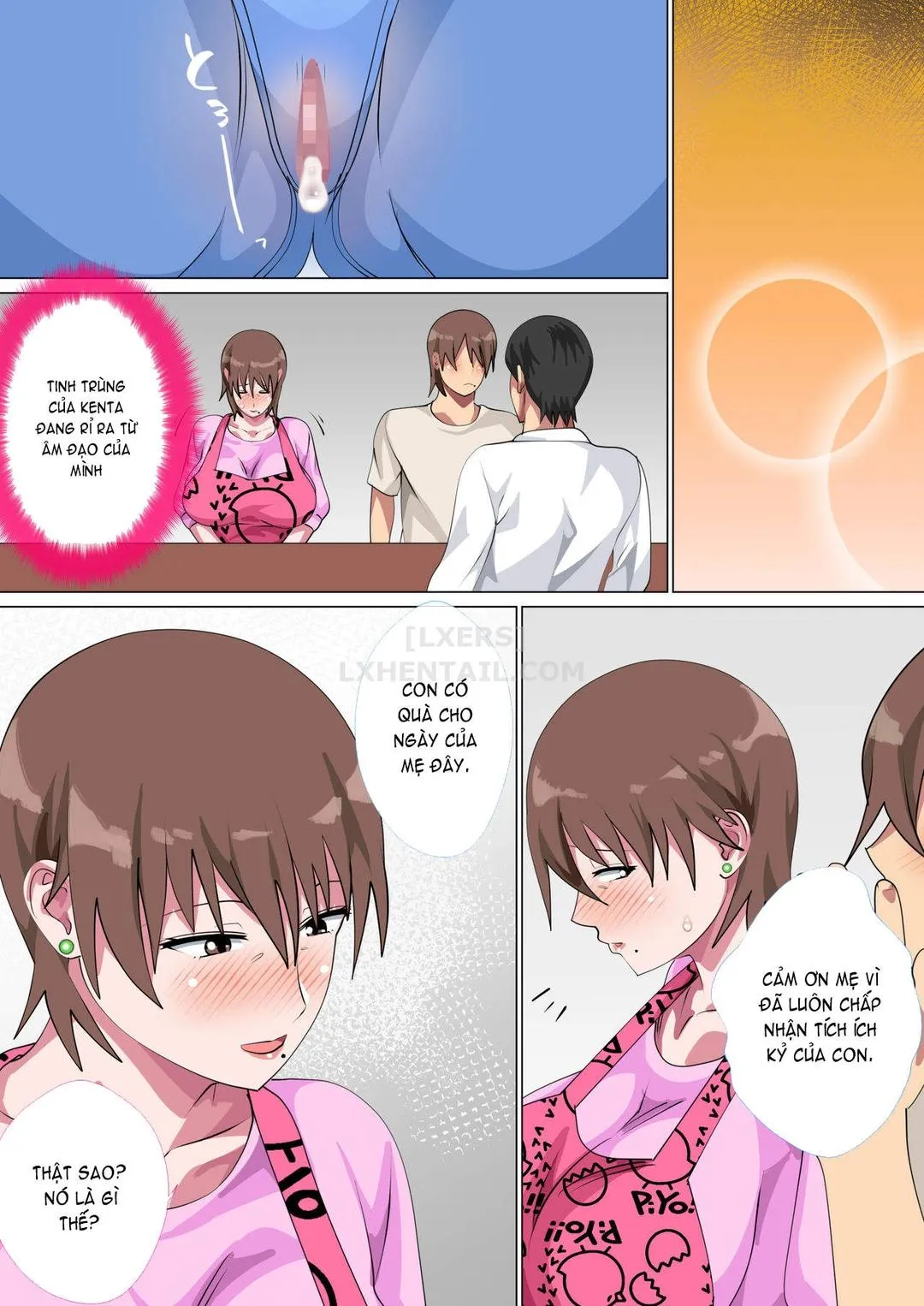 HentaiVN.net - Ảnh 10 - Musuko Ni Nando Mo Kudokarete Konmake Shita Haha - Chap 4 - END