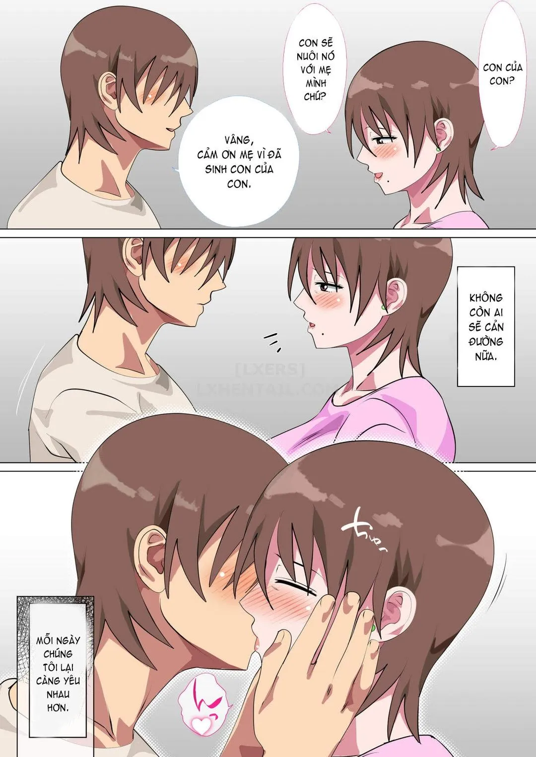 HentaiVN.net - Ảnh 26 - Musuko Ni Nando Mo Kudokarete Konmake Shita Haha - Chap 4 - END
