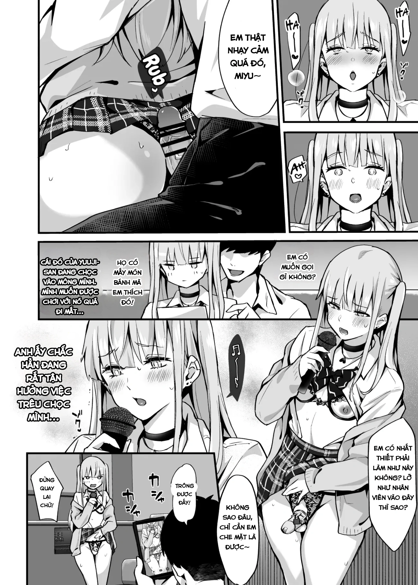 HentaiVN.net - Ảnh 10 - Zoku Kaikan ♀(Mesu) Ochi ～Miyu, Shasei Kanri de Renzoku Akume〜 - Oneshot