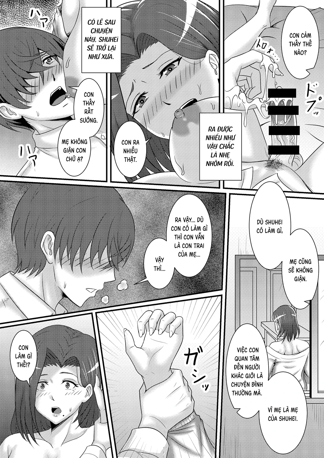 HentaiVN.net - Ảnh 14 - Mẹ kế là người yêu của tôi - Oneshot