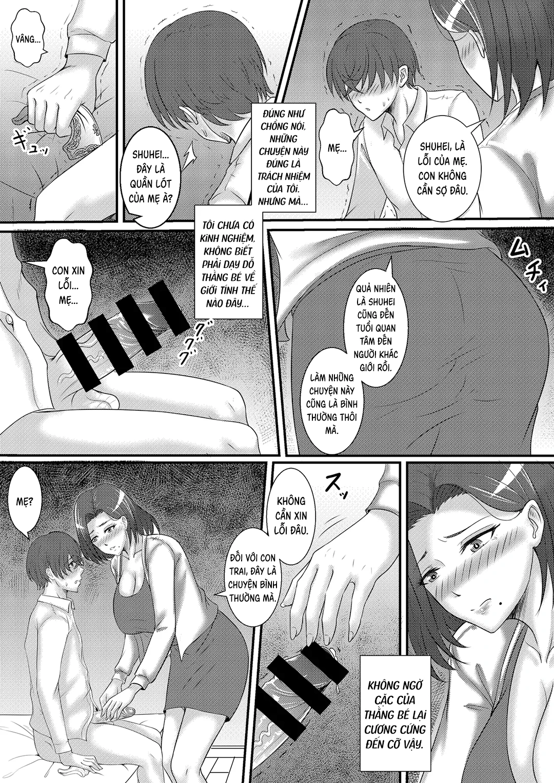 HentaiVN.net - Ảnh 9 - Mẹ kế là người yêu của tôi - Oneshot