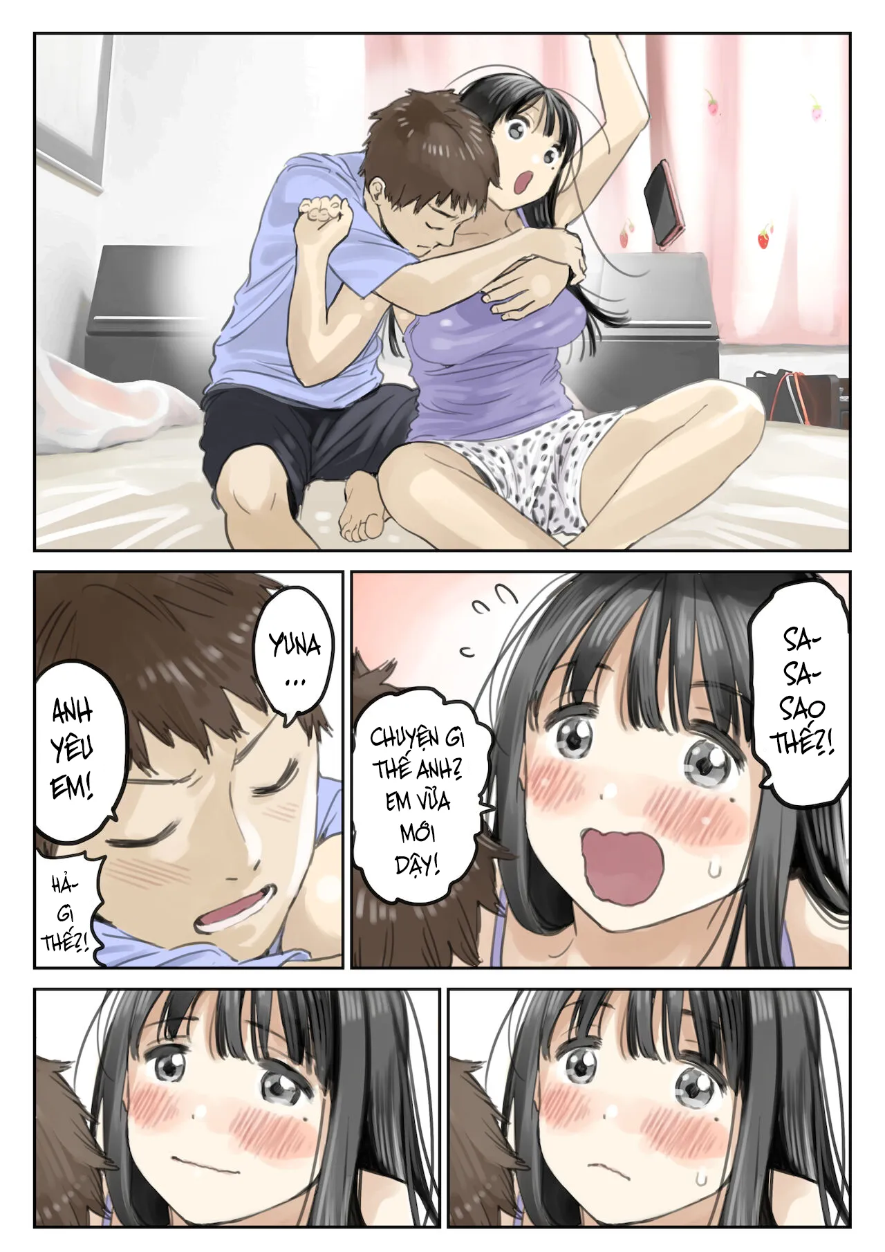 HentaiVN.net - Ảnh 19 - Phát hiện sừng khi xem trộm điện thoại bạn gái (Phần 2) [Kanojo no SmaPho o Nozoita dake nano ni 2, 彼女のスマホを覗いただけなのに 2] - Chap 1: Quay đầu là bờ