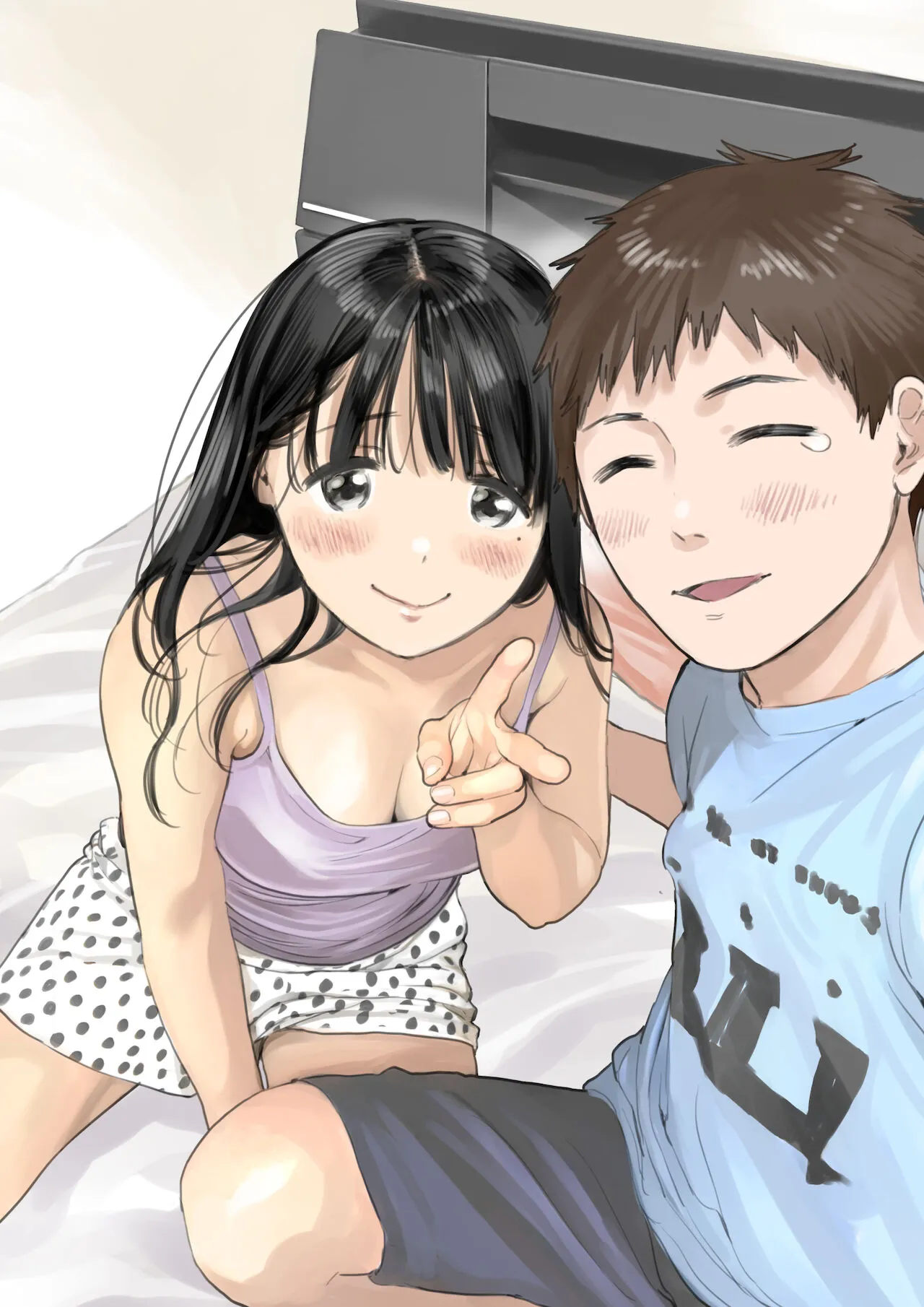 HentaiVN.net - Ảnh 21 - Phát hiện sừng khi xem trộm điện thoại bạn gái (Phần 2) [Kanojo no SmaPho o Nozoita dake nano ni 2, 彼女のスマホを覗いただけなのに 2] - Chap 1: Quay đầu là bờ