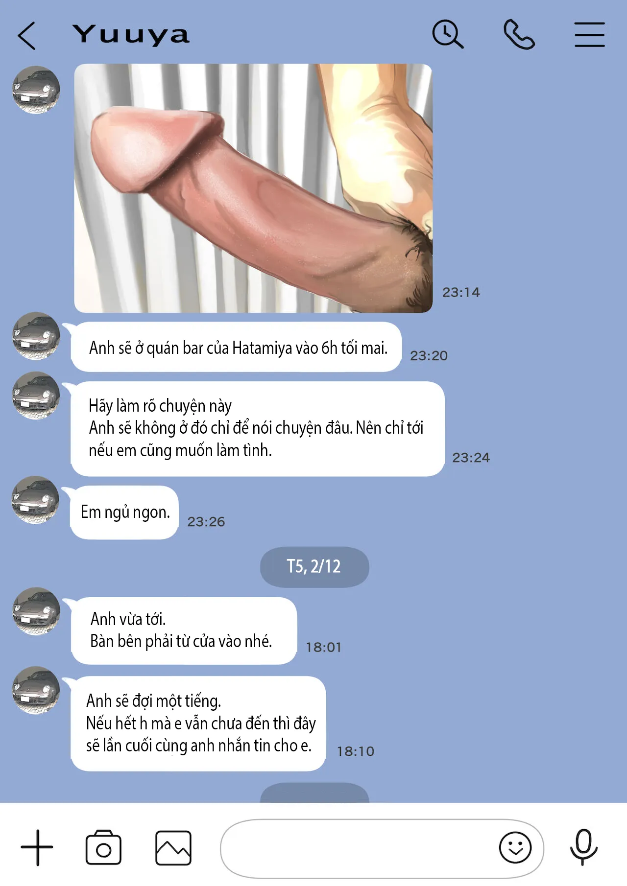 HentaiVN.net - Ảnh 17 - Phát hiện sừng khi xem trộm điện thoại bạn gái (Phần 2) [Kanojo no SmaPho o Nozoita dake nano ni 2, 彼女のスマホを覗いただけなのに 2] - Chap 2: Ngựa quen đường cũ