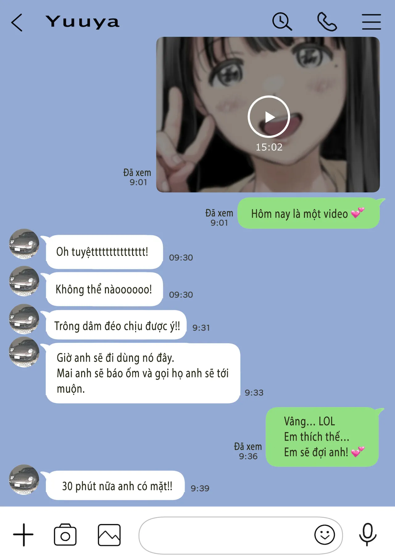HentaiVN.net - Ảnh 27 - Phát hiện sừng khi xem trộm điện thoại bạn gái (Phần 2) [Kanojo no SmaPho o Nozoita dake nano ni 2, 彼女のスマホを覗いただけなのに 2] - Chap 3: Send nude