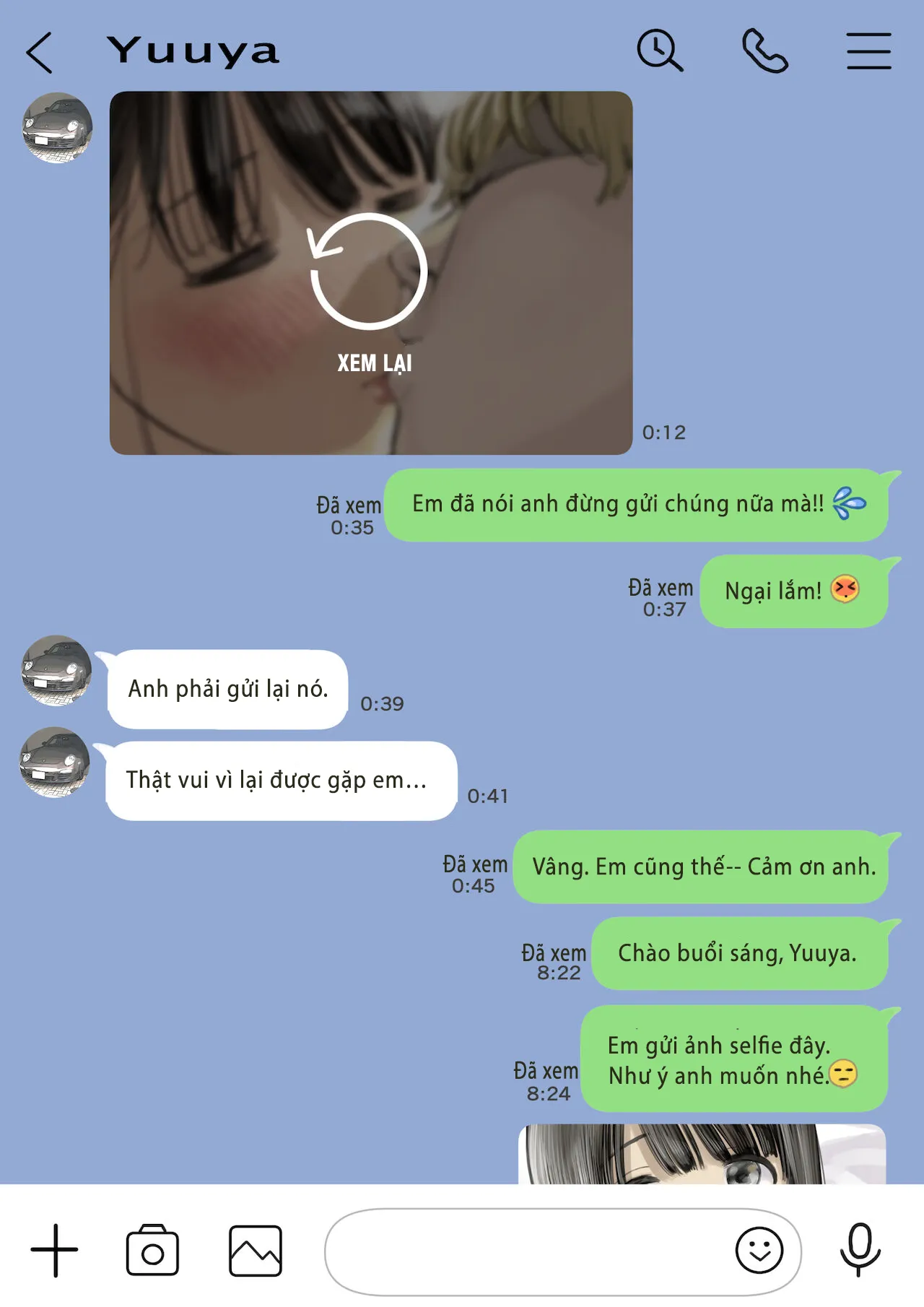 HentaiVN.net - Ảnh 3 - Phát hiện sừng khi xem trộm điện thoại bạn gái (Phần 2) [Kanojo no SmaPho o Nozoita dake nano ni 2, 彼女のスマホを覗いただけなのに 2] - Chap 3: Send nude