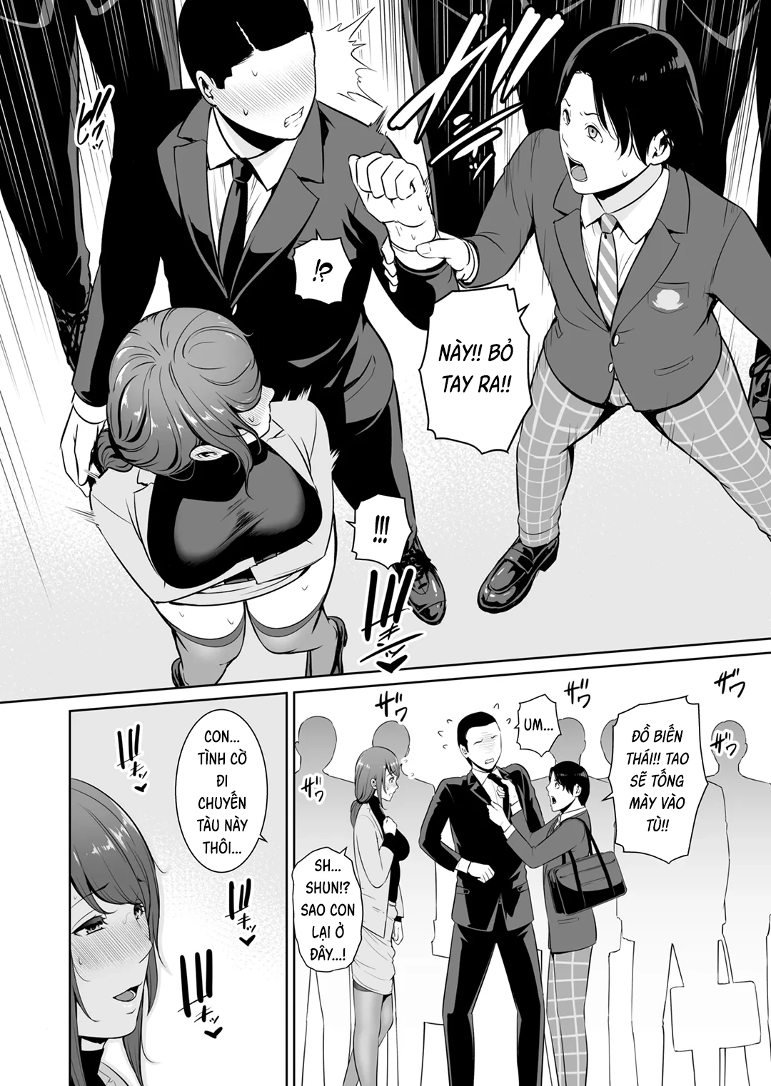 HentaiVN.net - Ảnh 12 - Mẹ kế trên chuyến tàu… - Oneshot?
