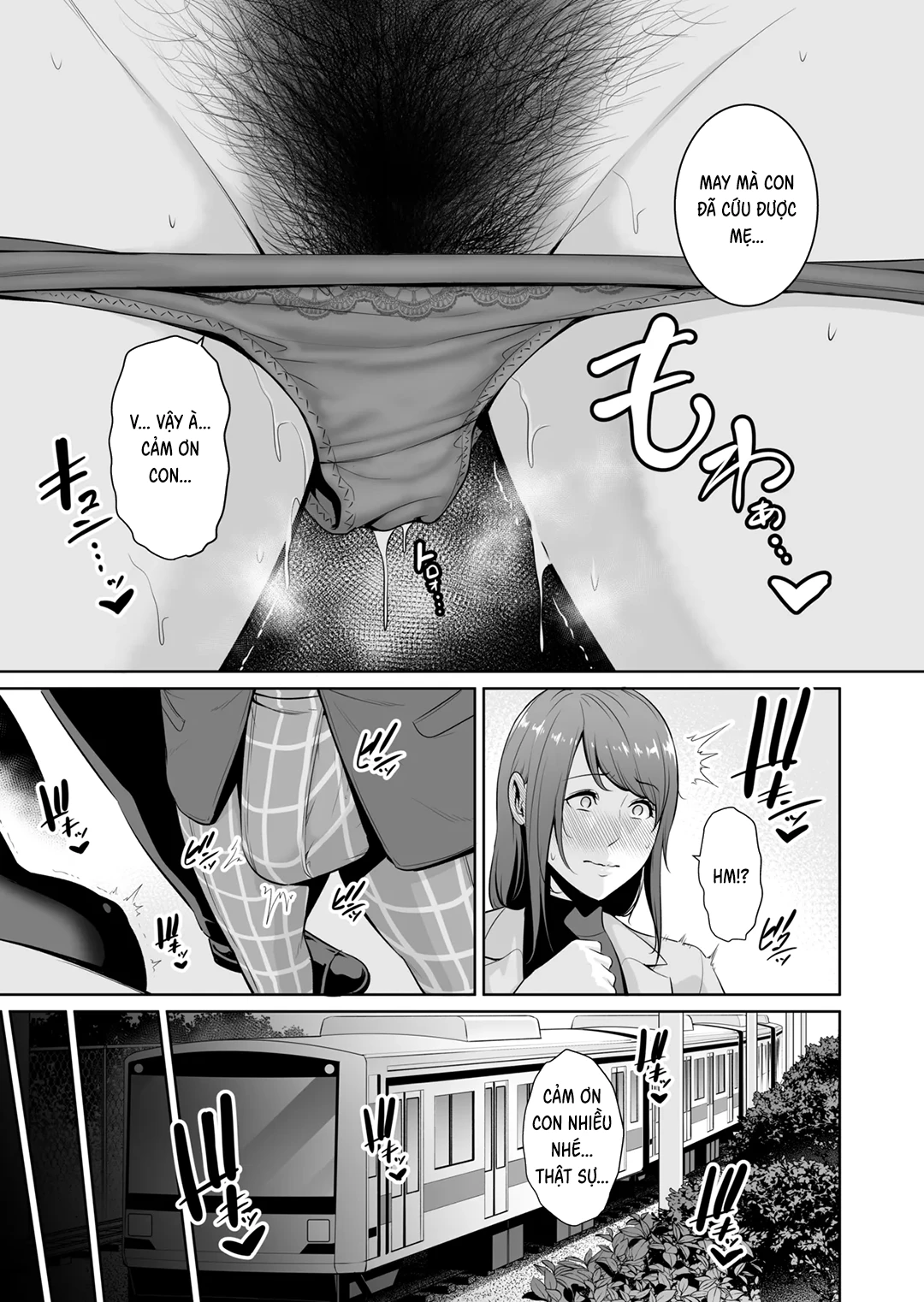 HentaiVN.net - Ảnh 13 - Mẹ kế trên chuyến tàu… - Oneshot?