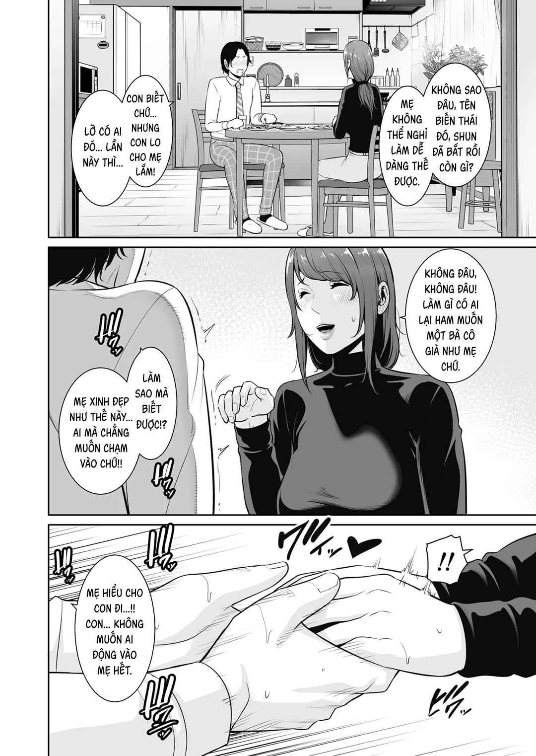 HentaiVN.net - Ảnh 16 - Mẹ kế trên chuyến tàu… - Oneshot?