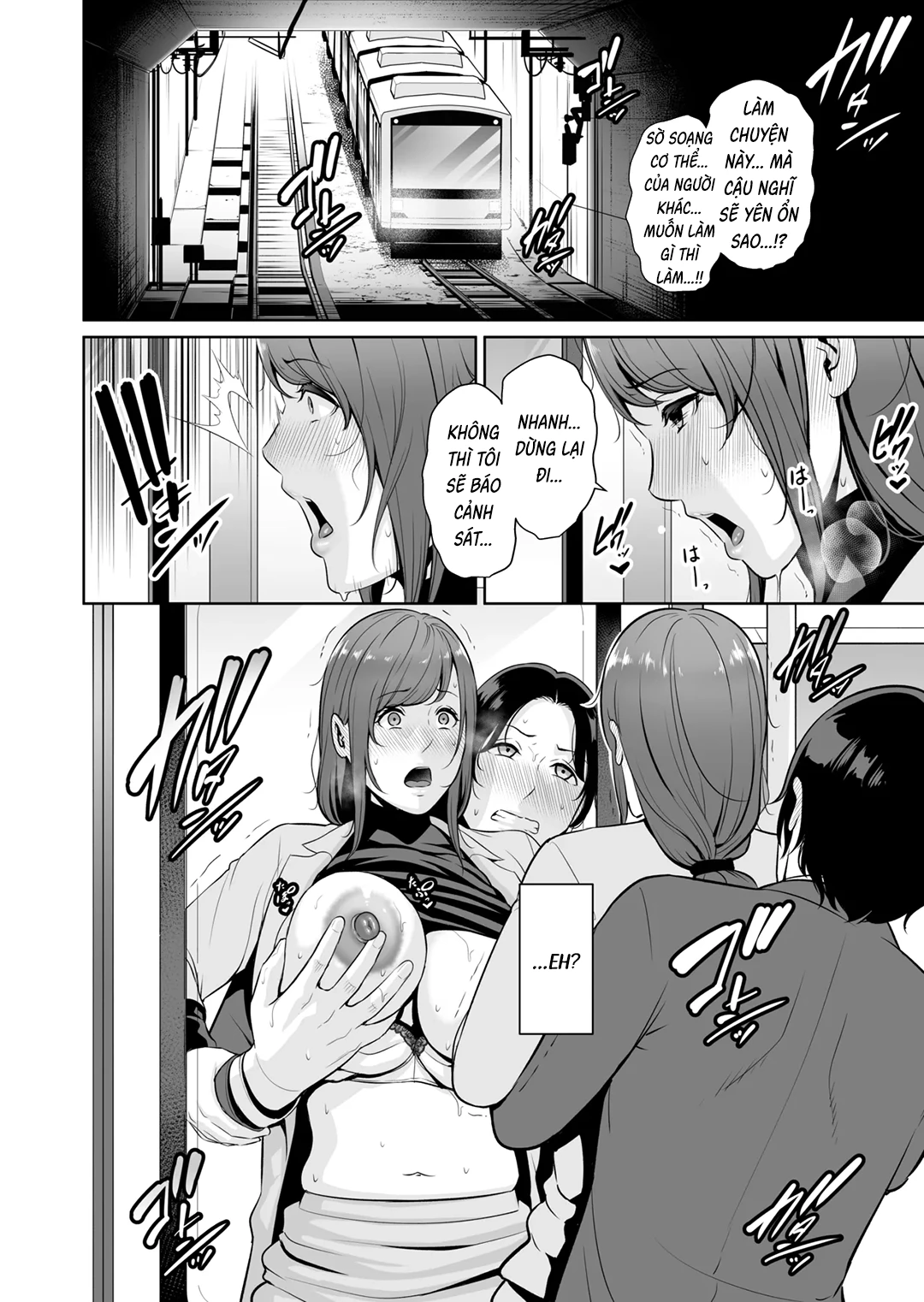HentaiVN.net - Ảnh 28 - Mẹ kế trên chuyến tàu… - Oneshot?