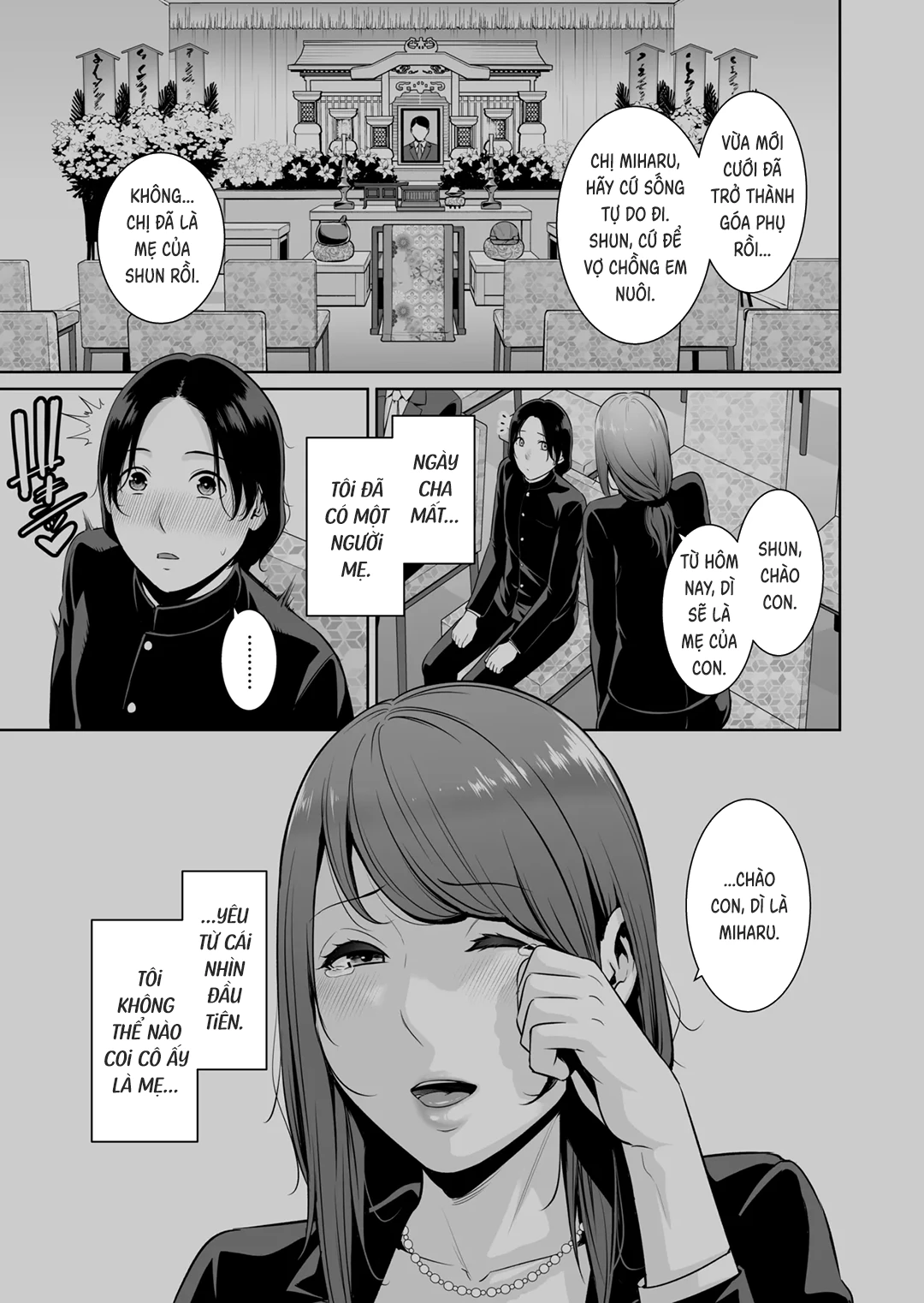 HentaiVN.net - Ảnh 3 - Mẹ kế trên chuyến tàu… - Oneshot?