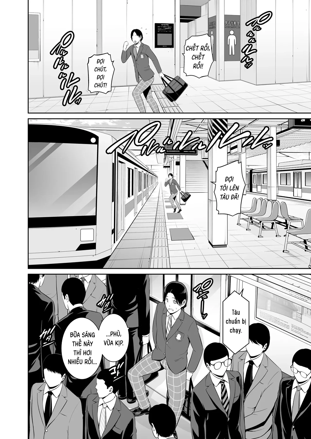 HentaiVN.net - Ảnh 6 - Mẹ kế trên chuyến tàu… - Oneshot?