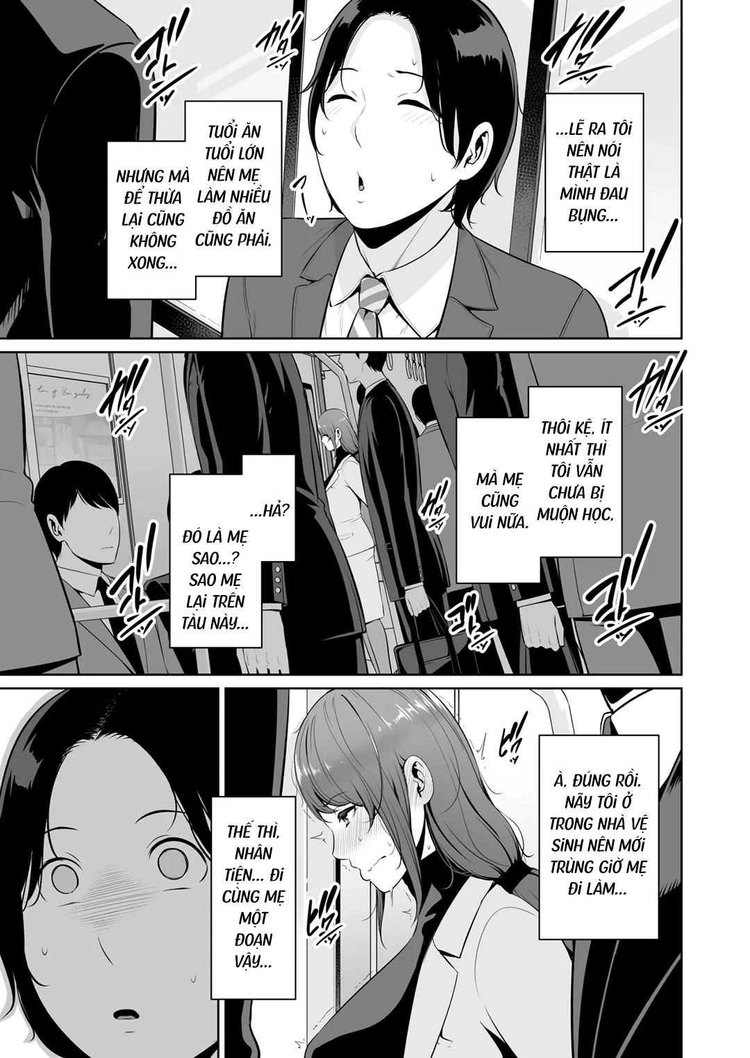 HentaiVN.net - Ảnh 7 - Mẹ kế trên chuyến tàu… - Oneshot?