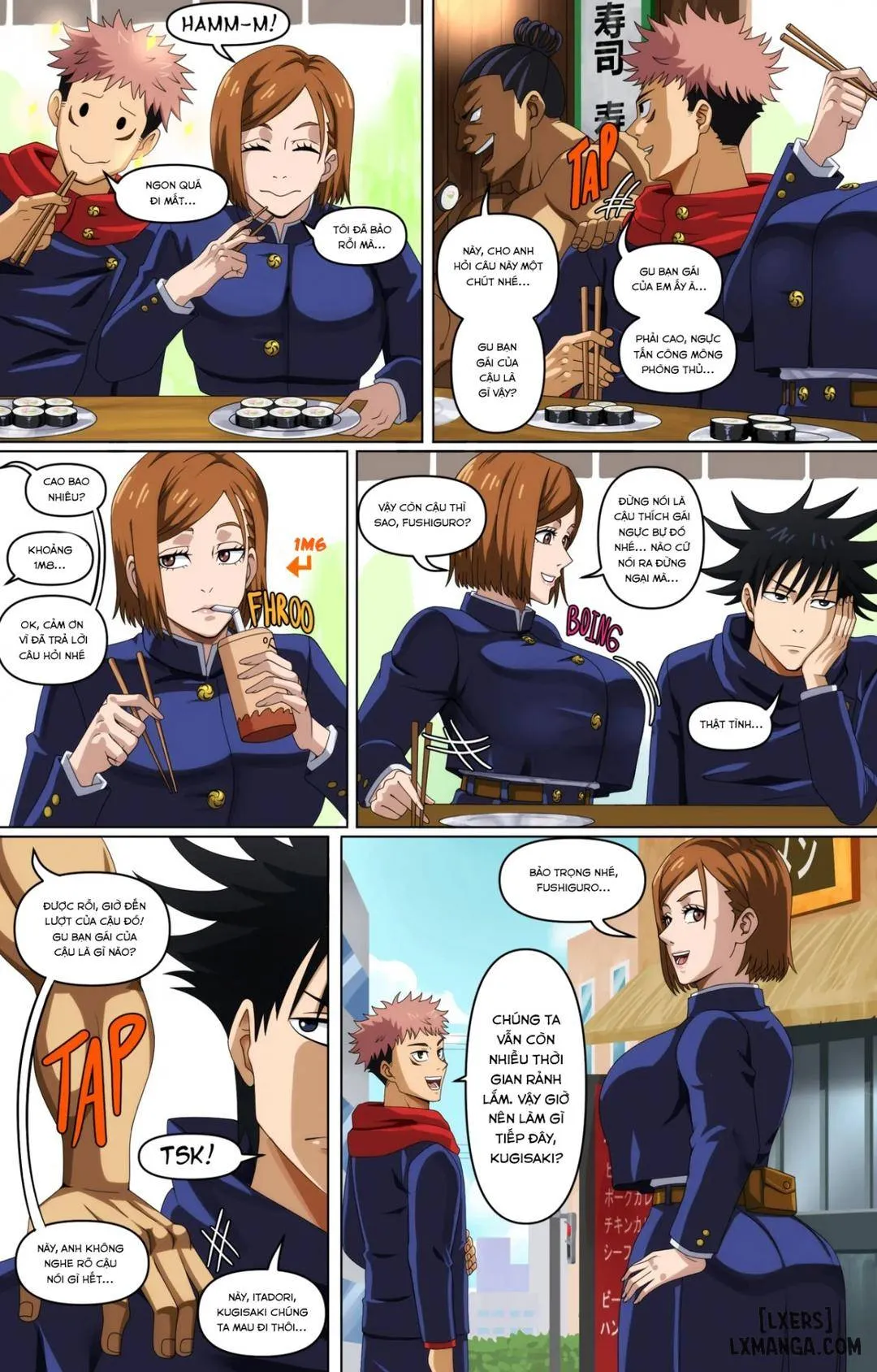 HentaiVN.net - Ảnh 4 - First Date (Jujutsu Kaisen) - Oneshot