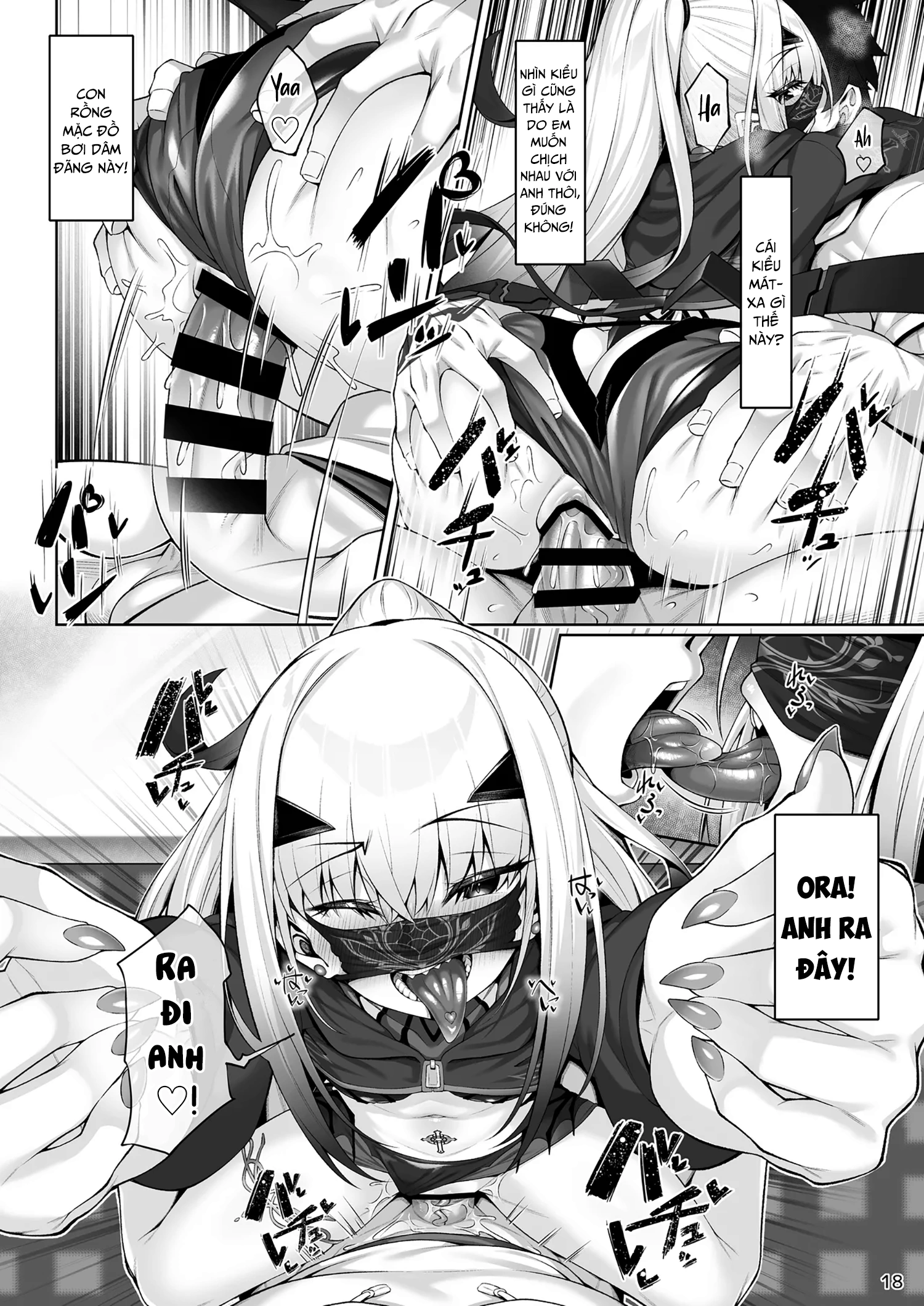 HentaiVN.net - Ảnh 20 - Làm đủ thứ chuyện dâm đãng với Melusine trong bộ đồ bơi. - Oneshot