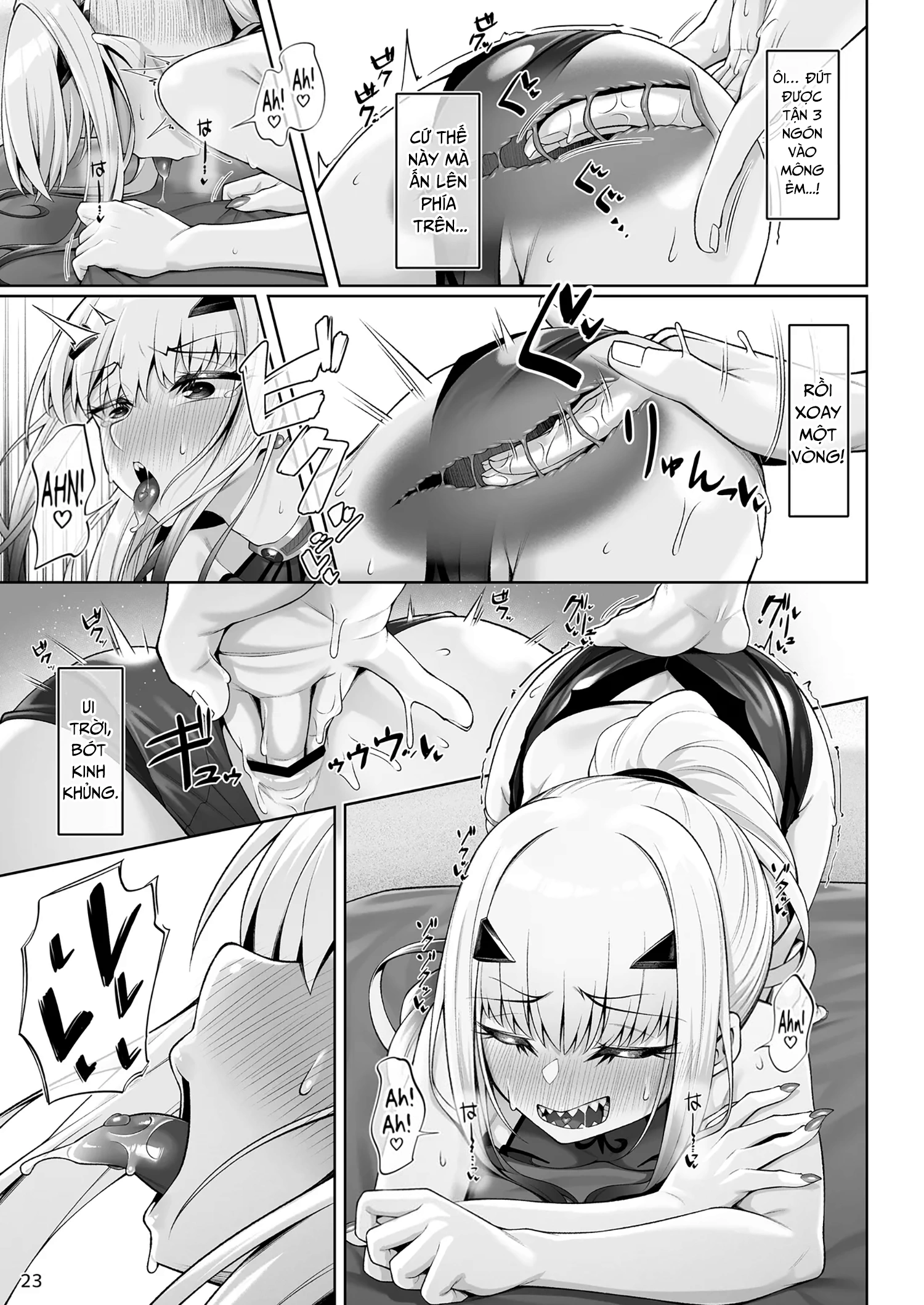 HentaiVN.net - Ảnh 25 - Làm đủ thứ chuyện dâm đãng với Melusine trong bộ đồ bơi. - Oneshot