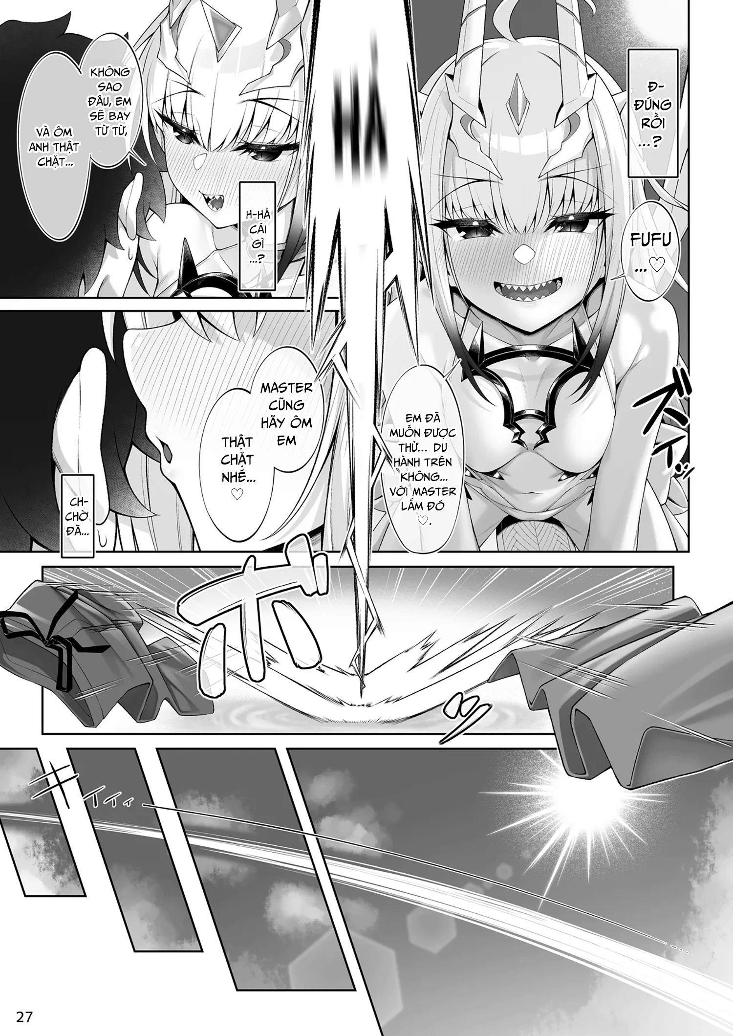HentaiVN.net - Ảnh 29 - Làm đủ thứ chuyện dâm đãng với Melusine trong bộ đồ bơi. - Oneshot