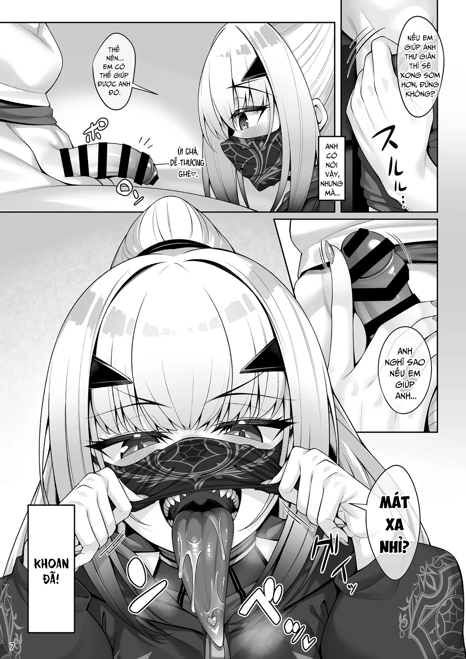 HentaiVN.net - Ảnh 9 - Làm đủ thứ chuyện dâm đãng với Melusine trong bộ đồ bơi. - Oneshot