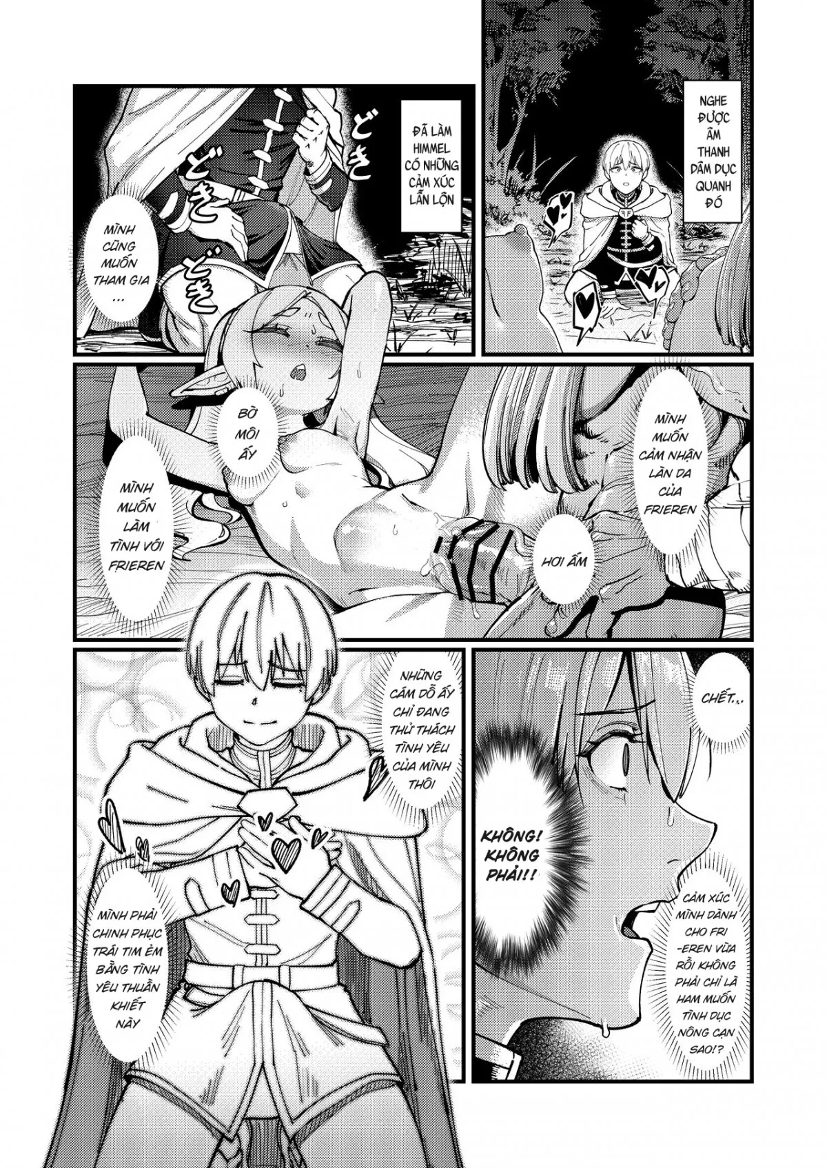HentaiVN.net - Ảnh 11 - Gương Sen [Kuon no Ai; Mirrored Lotus; Tình Yêu Vĩnh Cữu] - Oneshot