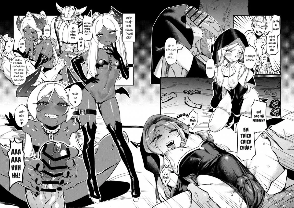 HentaiVN.net - Ảnh 22 - Gương Sen [Kuon no Ai; Mirrored Lotus; Tình Yêu Vĩnh Cữu] - Oneshot