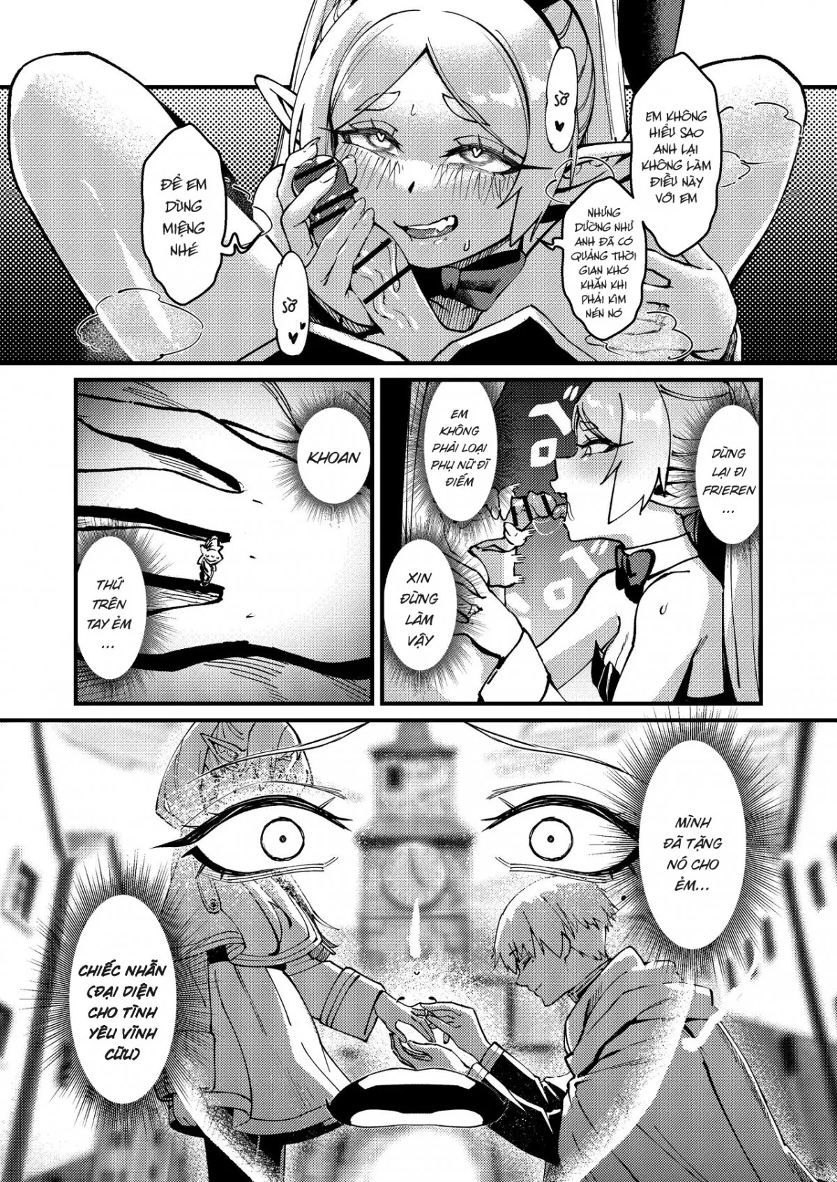 HentaiVN.net - Ảnh 24 - Gương Sen [Kuon no Ai; Mirrored Lotus; Tình Yêu Vĩnh Cữu] - Oneshot
