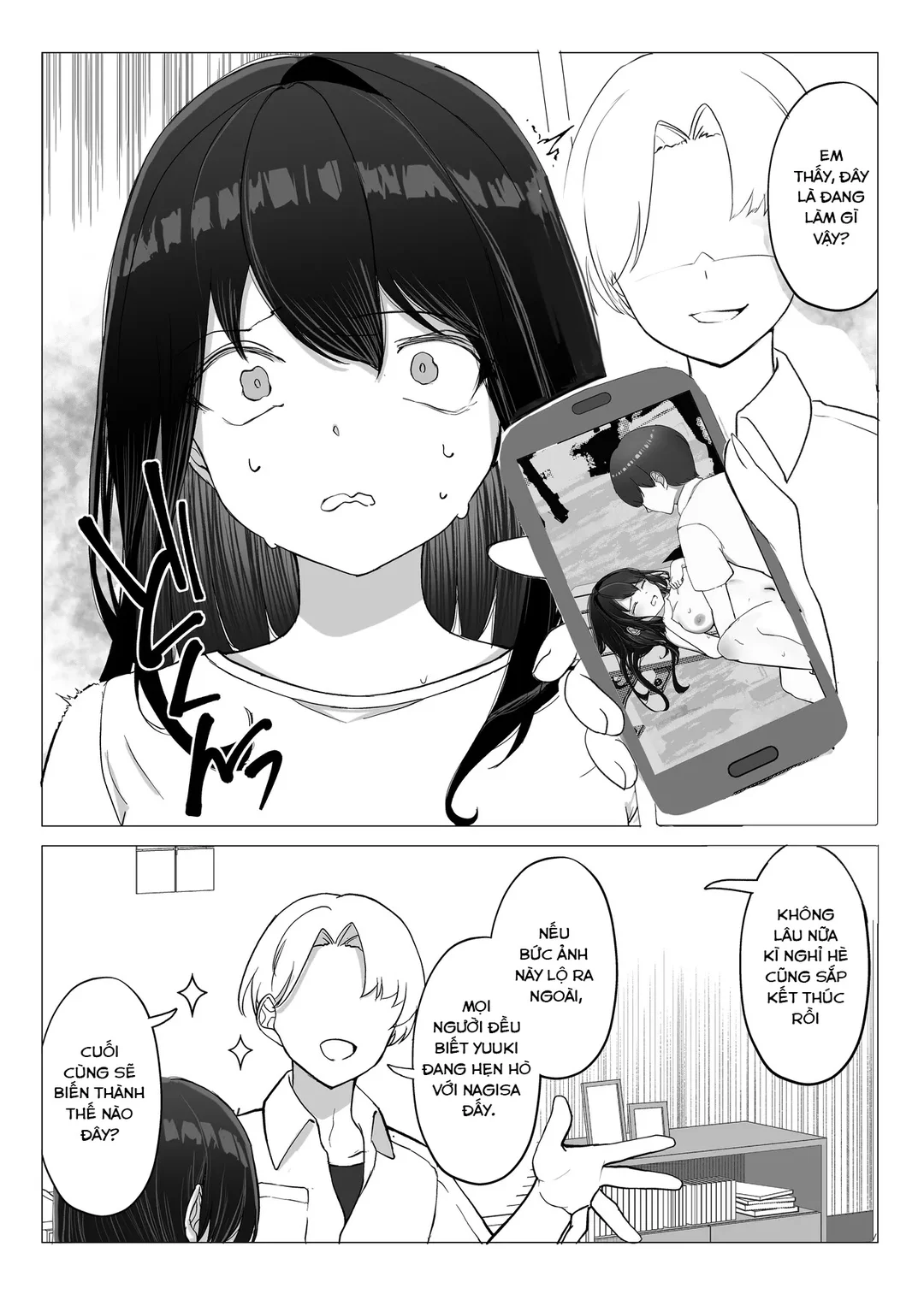 HentaiVN.net - Ảnh 16 - Kanojo ga Netorarete M Onna ni Mezamemashita - Oneshot