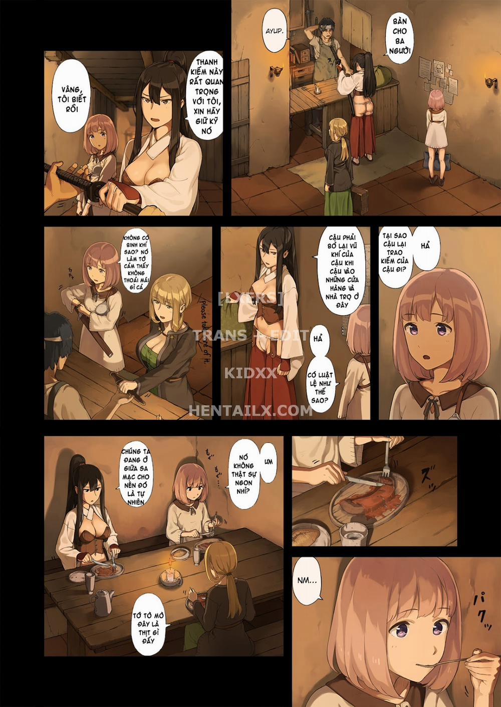 HentaiVN.net - Ảnh 9 - Onna Boukensha-Tachi Ga Sabaku No Oasis Ni Tachiyoru To...... [Onna Boukensha-Tachi Ga Sabaku No Oasis Ni Tachi Yoru To....] - Oneshot