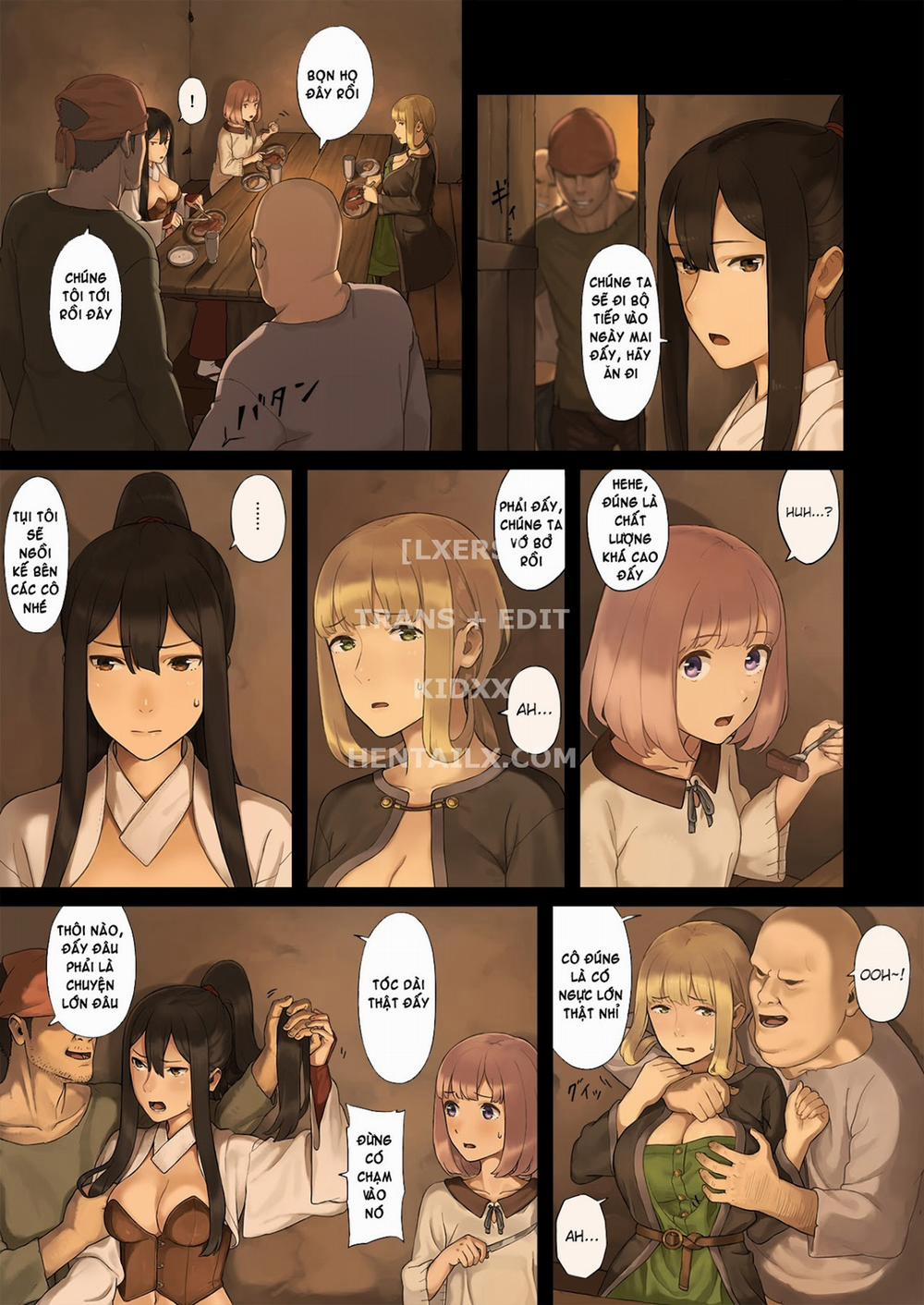 HentaiVN.net - Ảnh 10 - Onna Boukensha-Tachi Ga Sabaku No Oasis Ni Tachiyoru To...... [Onna Boukensha-Tachi Ga Sabaku No Oasis Ni Tachi Yoru To....] - Oneshot