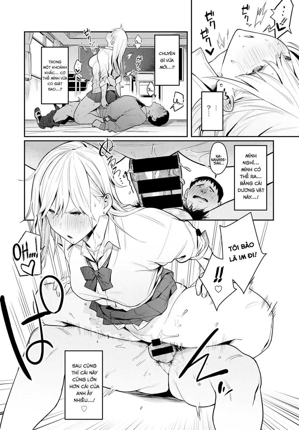 HentaiVN.net - Ảnh 11 - Người đẹp và Quái vật ~version cô nàng Gyaru và anh chàng Otaku đáng ghê tởm~ [The Beauty and The Beast ~The Gyaru and The Disgusting Otaku~; Bijyo to Yajyuu ~Gyaru to Kimoota~] - Chap 1