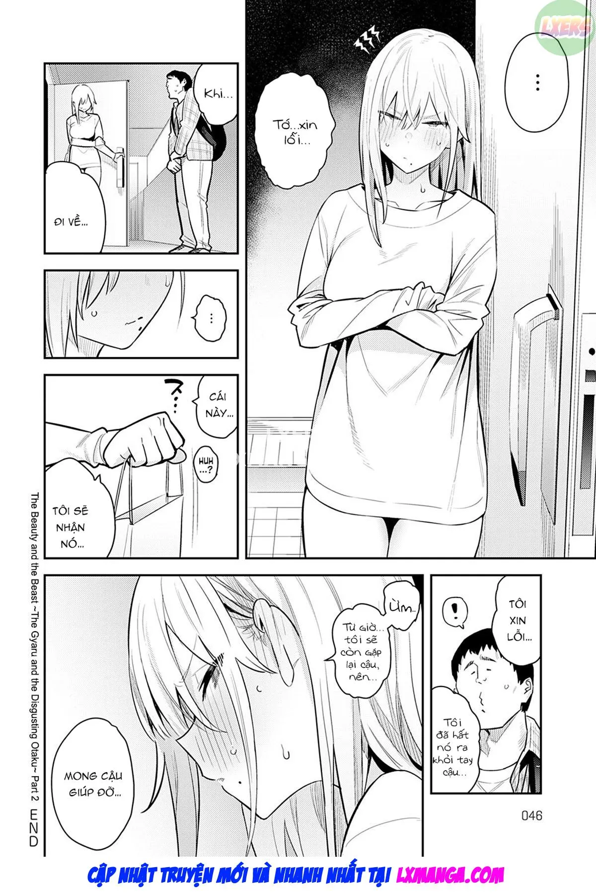 HentaiVN.net - Ảnh 38 - Người đẹp và Quái vật ~version cô nàng Gyaru và anh chàng Otaku đáng ghê tởm~ [The Beauty and The Beast ~The Gyaru and The Disgusting Otaku~; Bijyo to Yajyuu ~Gyaru to Kimoota~] - Chap 2 - [END]