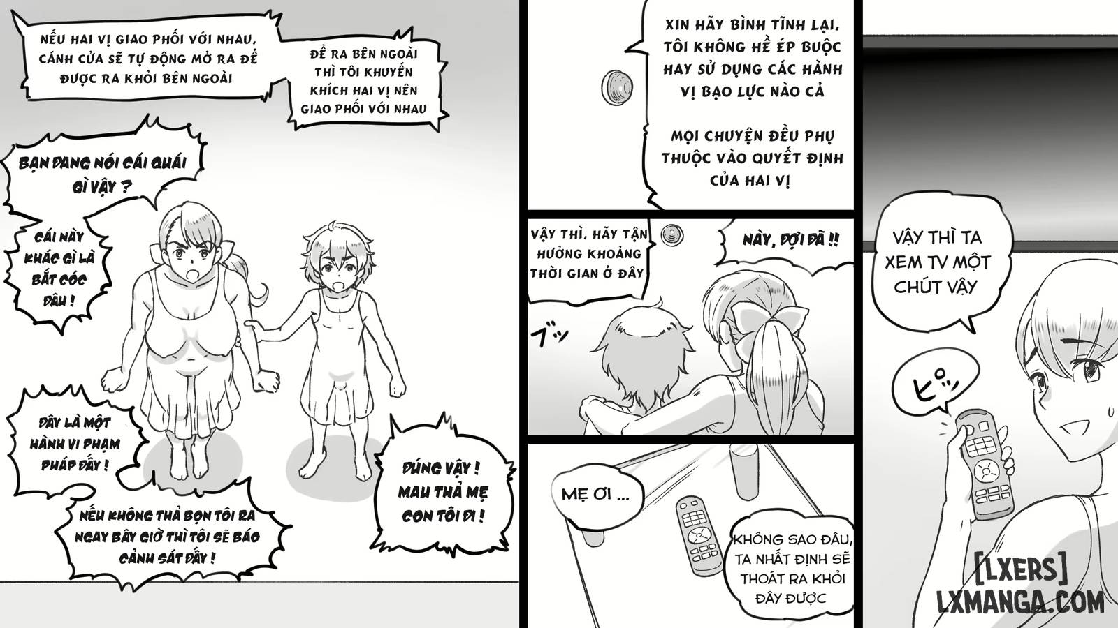 HentaiVN.net - Ảnh 10 - Mama to shinai to derarenai heya 〜 kankin sareta boku to mama - Oneshot