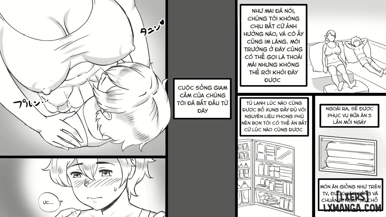 HentaiVN.net - Ảnh 14 - Mama to shinai to derarenai heya 〜 kankin sareta boku to mama - Oneshot
