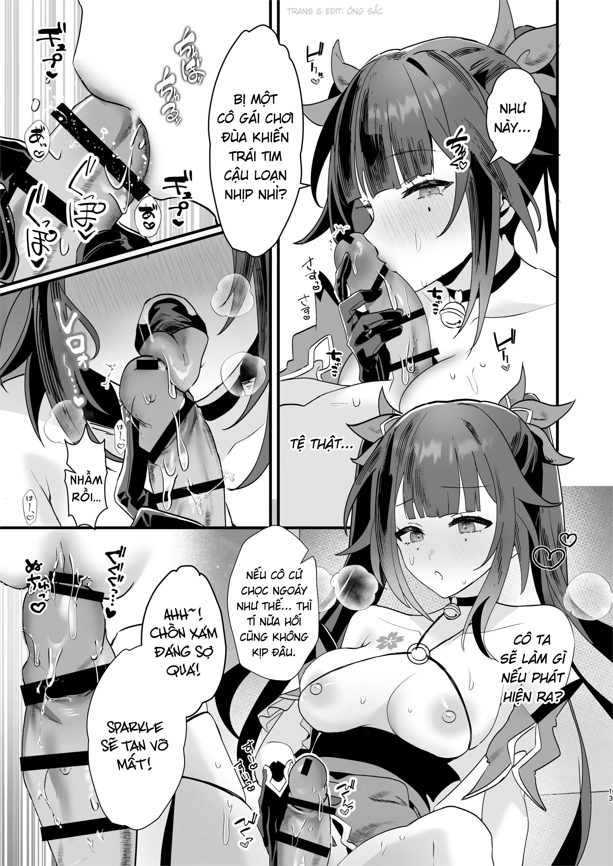 HentaiVN.net - Ảnh 13 - Cùng nhau vui vẻ nhé? - Oneshot