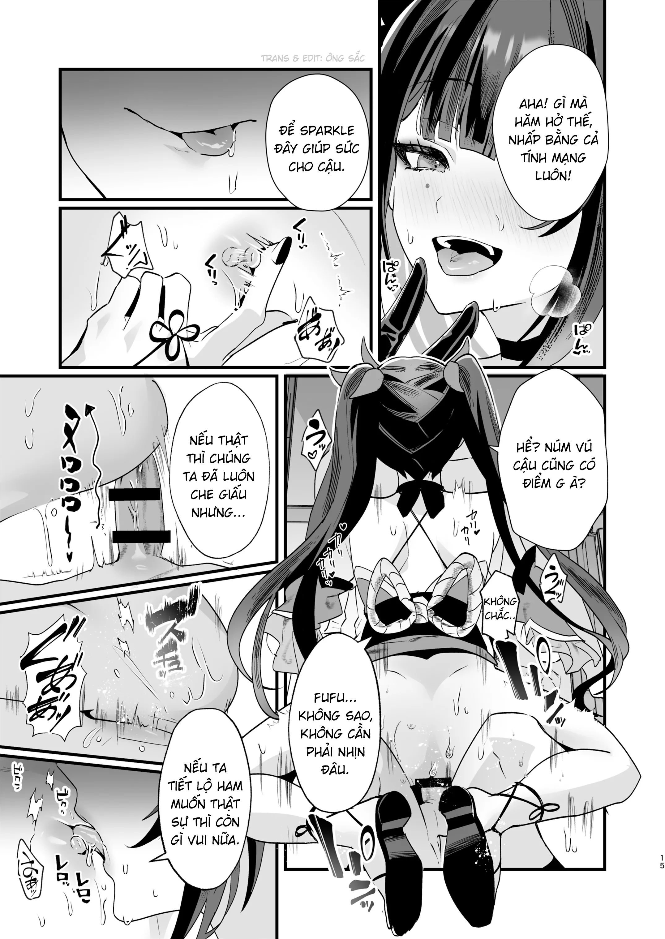HentaiVN.net - Ảnh 15 - Cùng nhau vui vẻ nhé? - Oneshot
