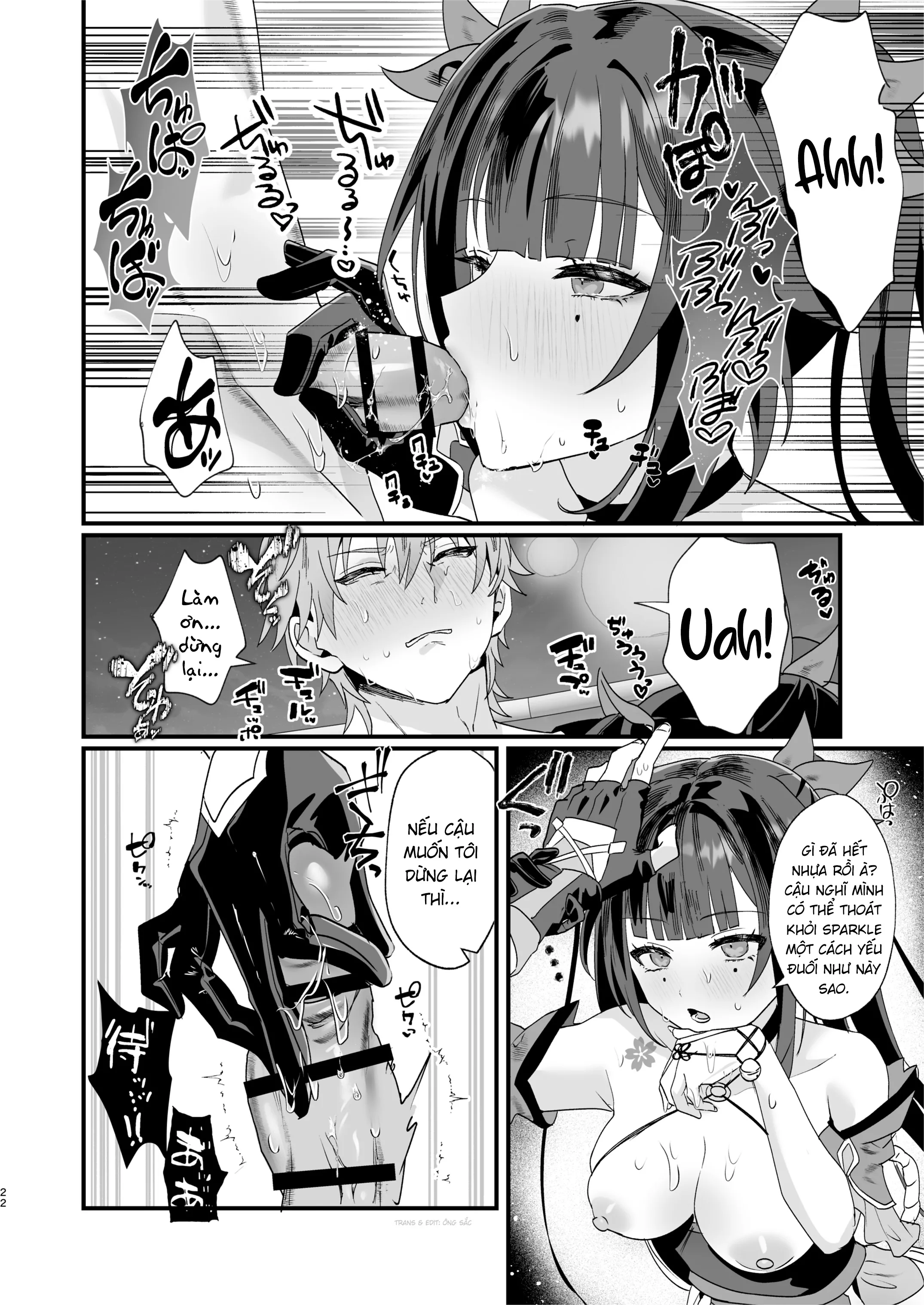 HentaiVN.net - Ảnh 22 - Cùng nhau vui vẻ nhé? - Oneshot