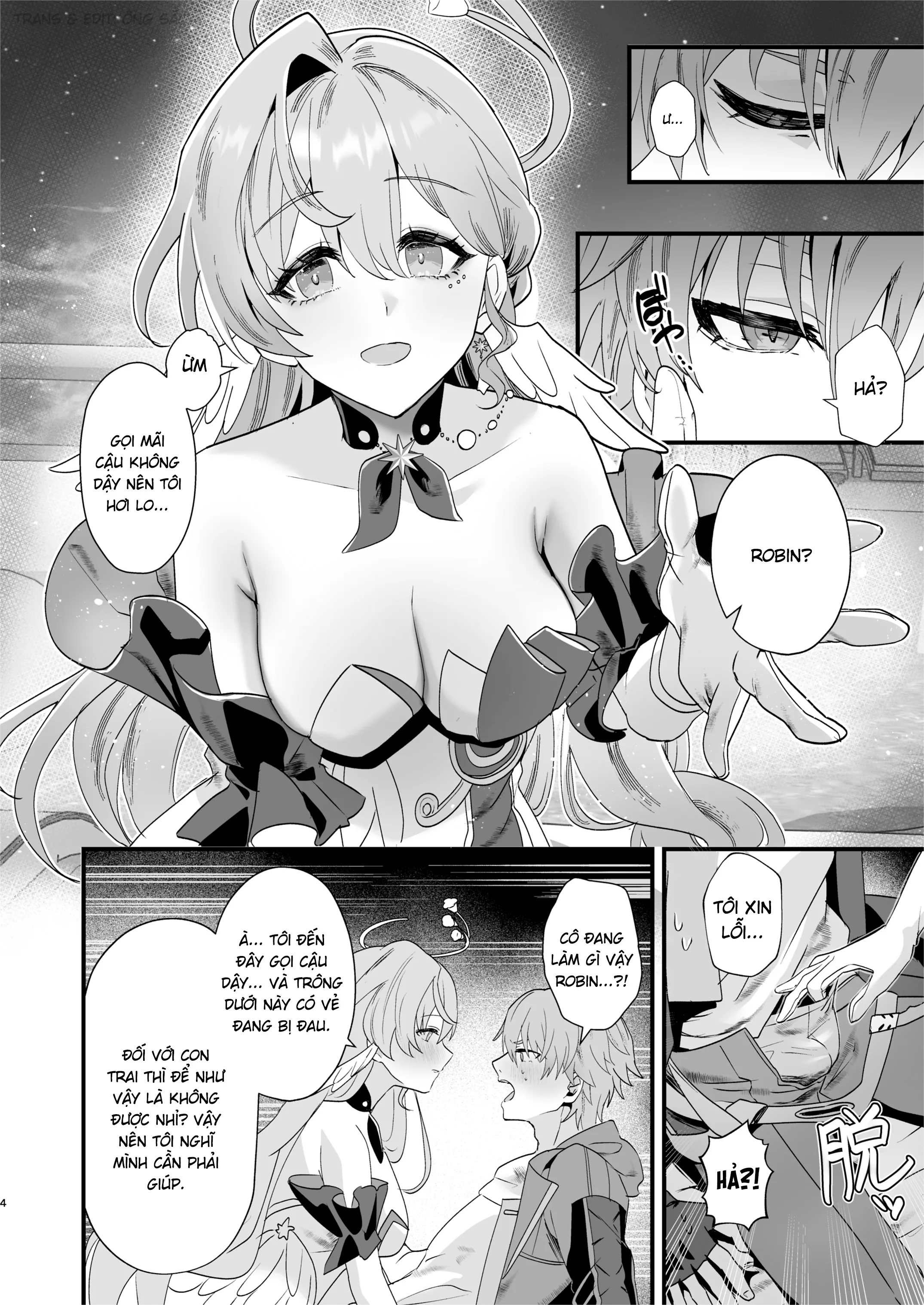 HentaiVN.net - Ảnh 4 - Cùng nhau vui vẻ nhé? - Oneshot