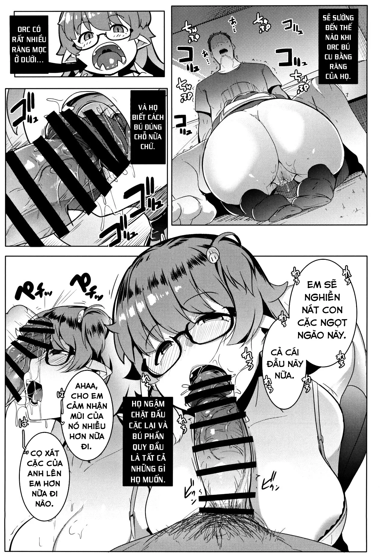 HentaiVN.net - Ảnh 9 - Em gái tôi là một bé Orc [My Little Sister is an Orc; Imouto wa Mesu Orc] - Chap 1
