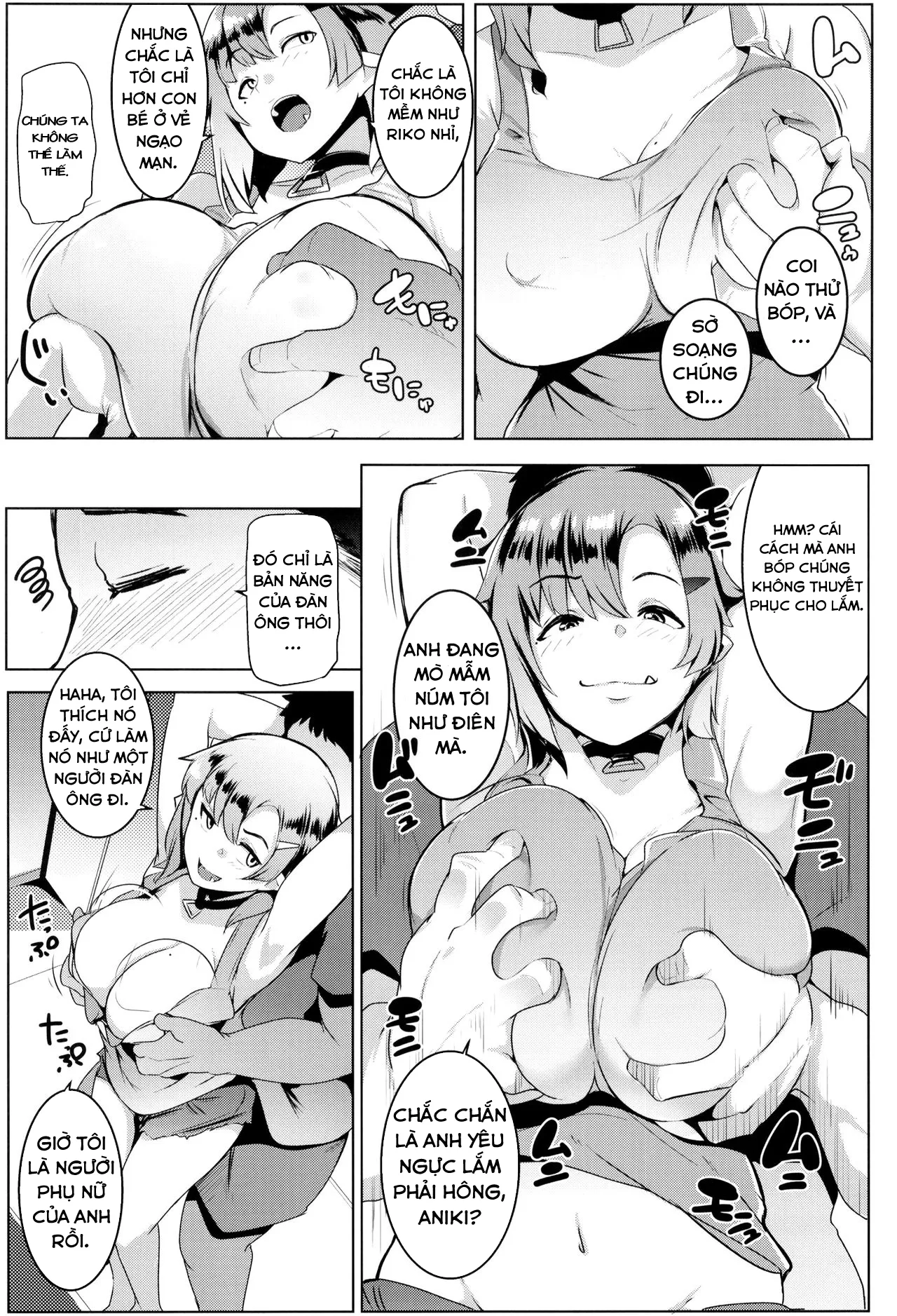 HentaiVN.net - Ảnh 11 - Em gái tôi là một bé Orc [My Little Sister is an Orc; Imouto wa Mesu Orc] - Chap 2