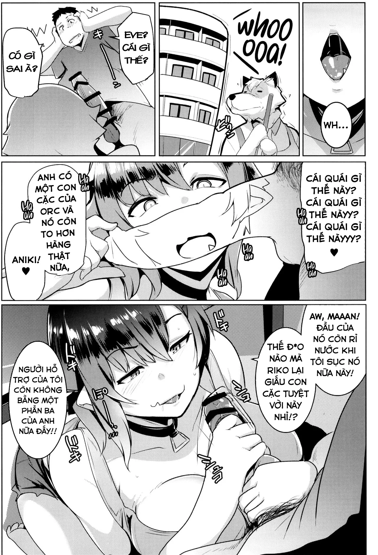 HentaiVN.net - Ảnh 13 - Em gái tôi là một bé Orc [My Little Sister is an Orc; Imouto wa Mesu Orc] - Chap 2