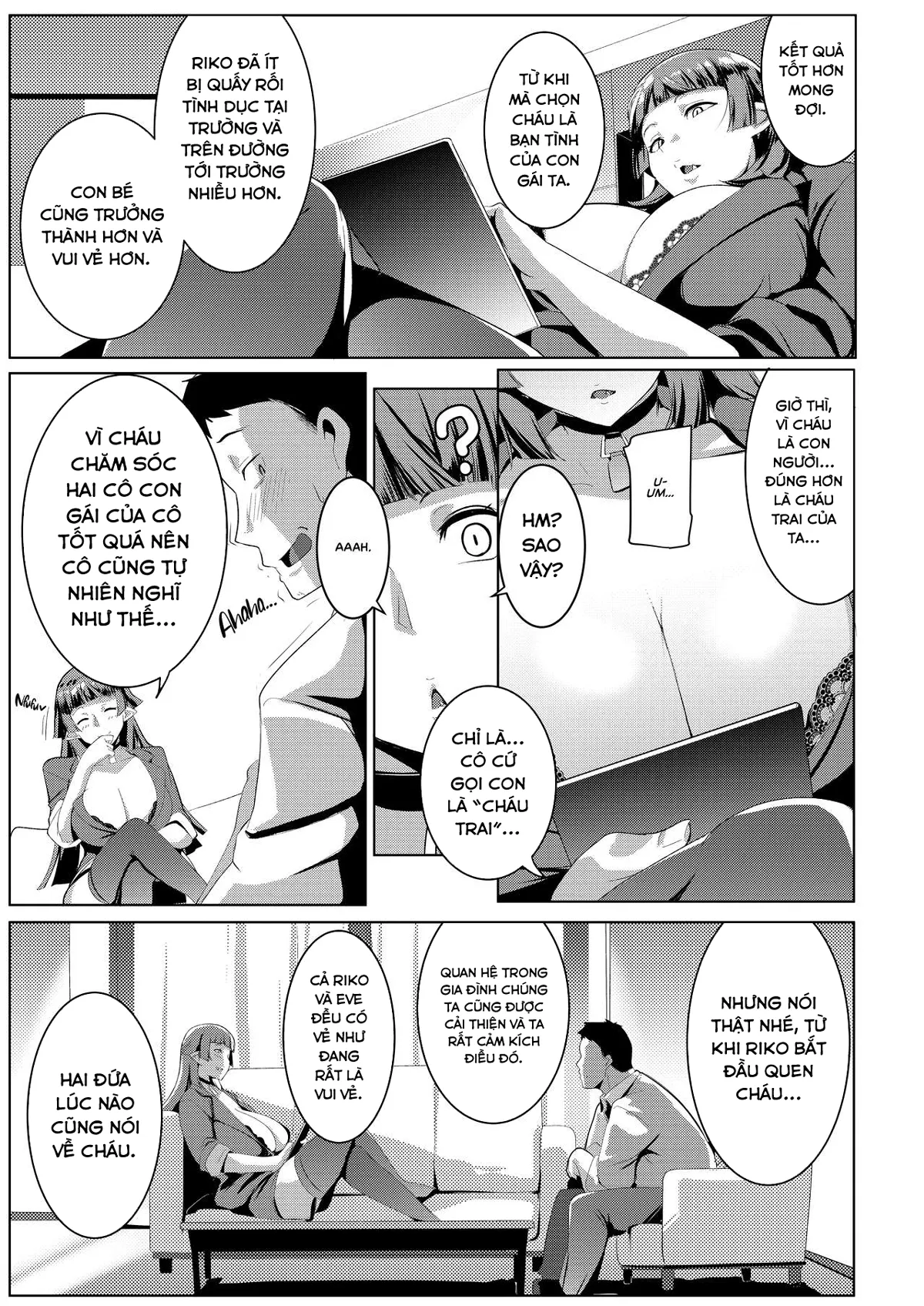 HentaiVN.net - Ảnh 7 - Em gái tôi là một bé Orc [My Little Sister is an Orc; Imouto wa Mesu Orc] - Chap 3