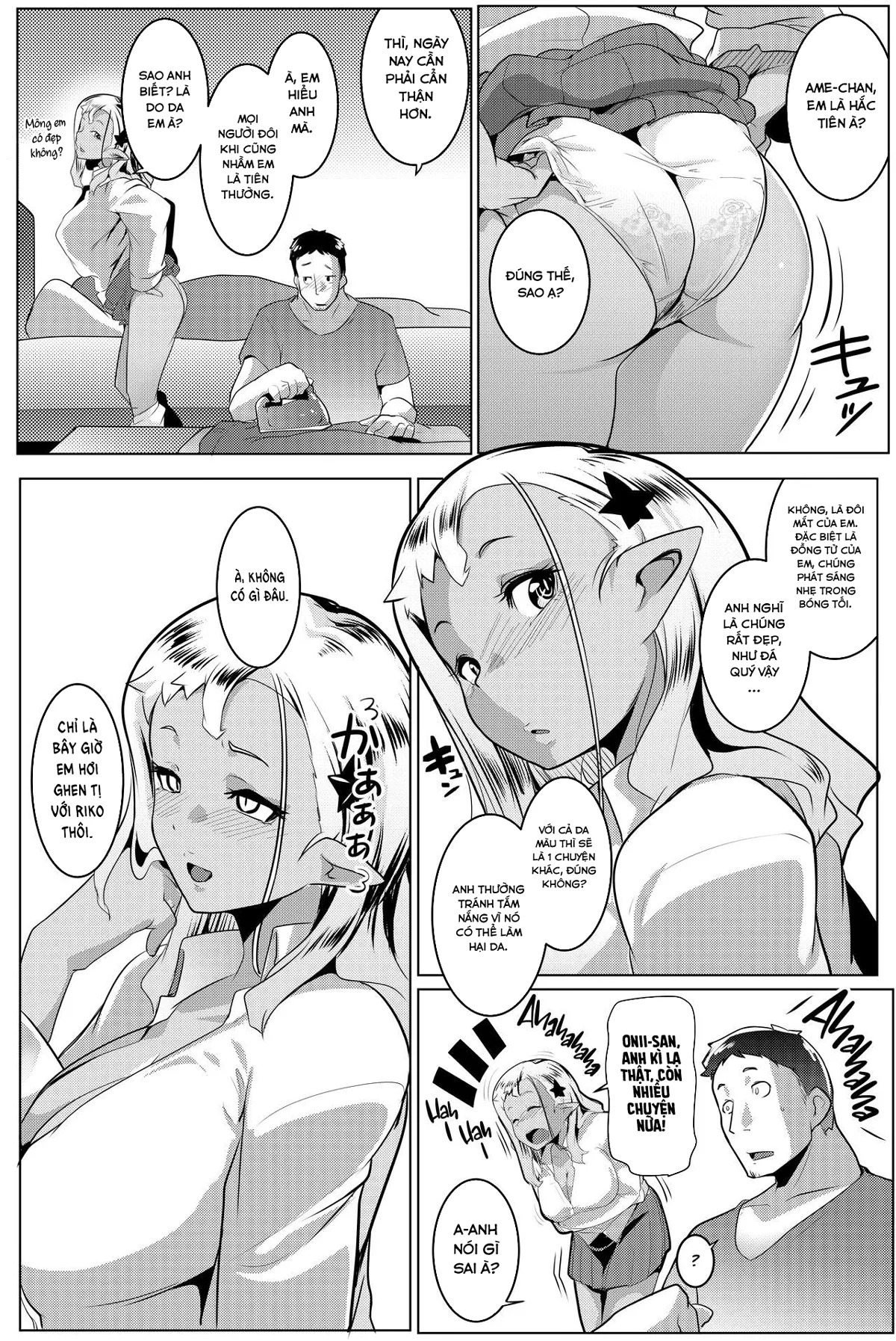 HentaiVN.net - Ảnh 26 - Em gái tôi là một bé Orc [My Little Sister is an Orc; Imouto wa Mesu Orc] - Chap 4
