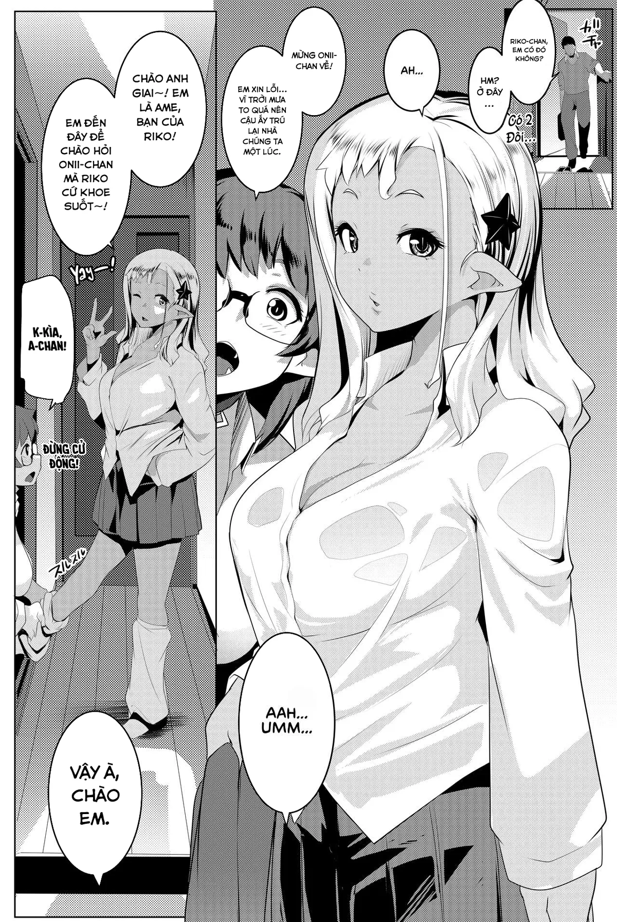 HentaiVN.net - Ảnh 4 - Em gái tôi là một bé Orc [My Little Sister is an Orc; Imouto wa Mesu Orc] - Chap 4
